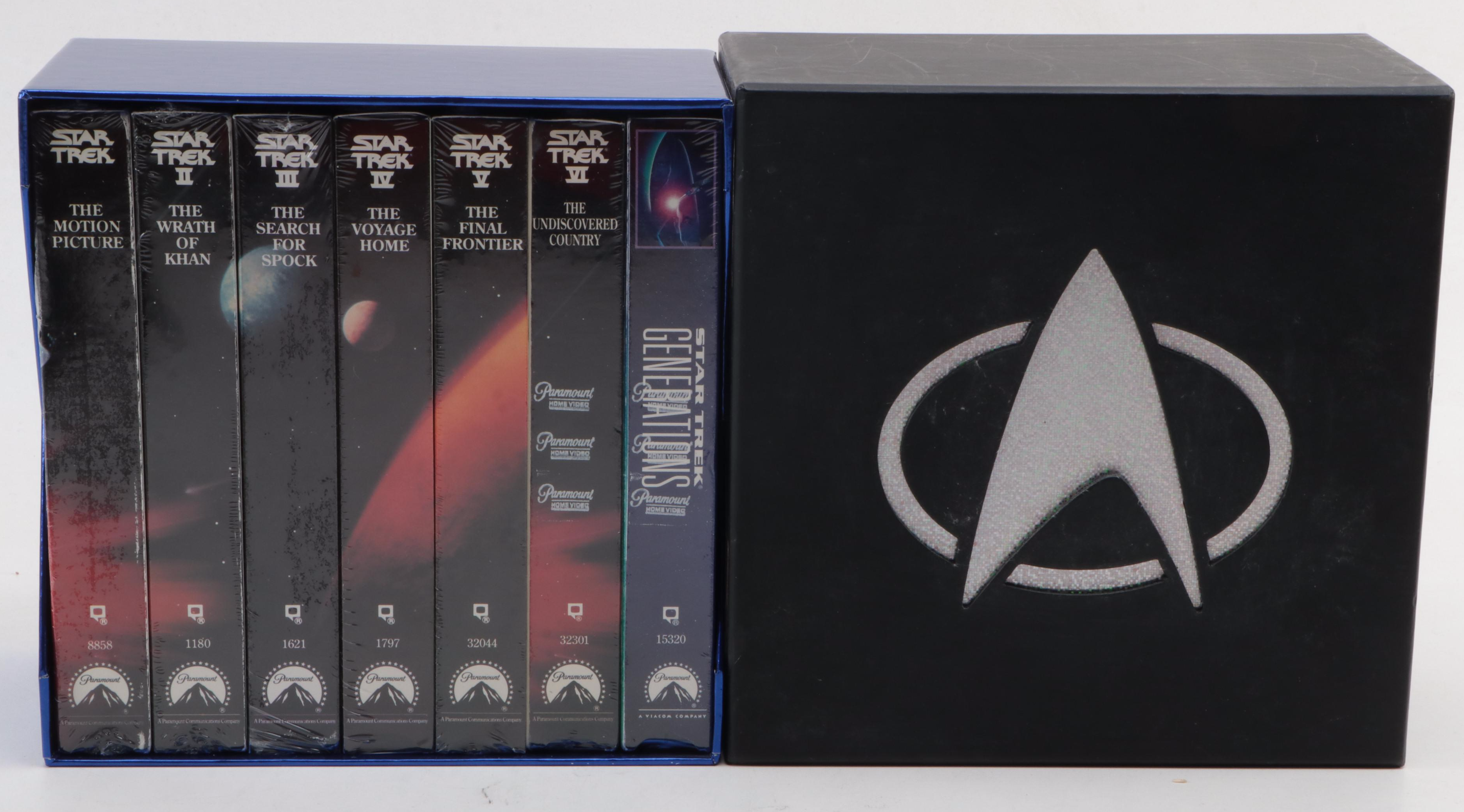 "Star Trek" VHS Collection, U.S.S. Enterprise Gold Proof Collection, and More