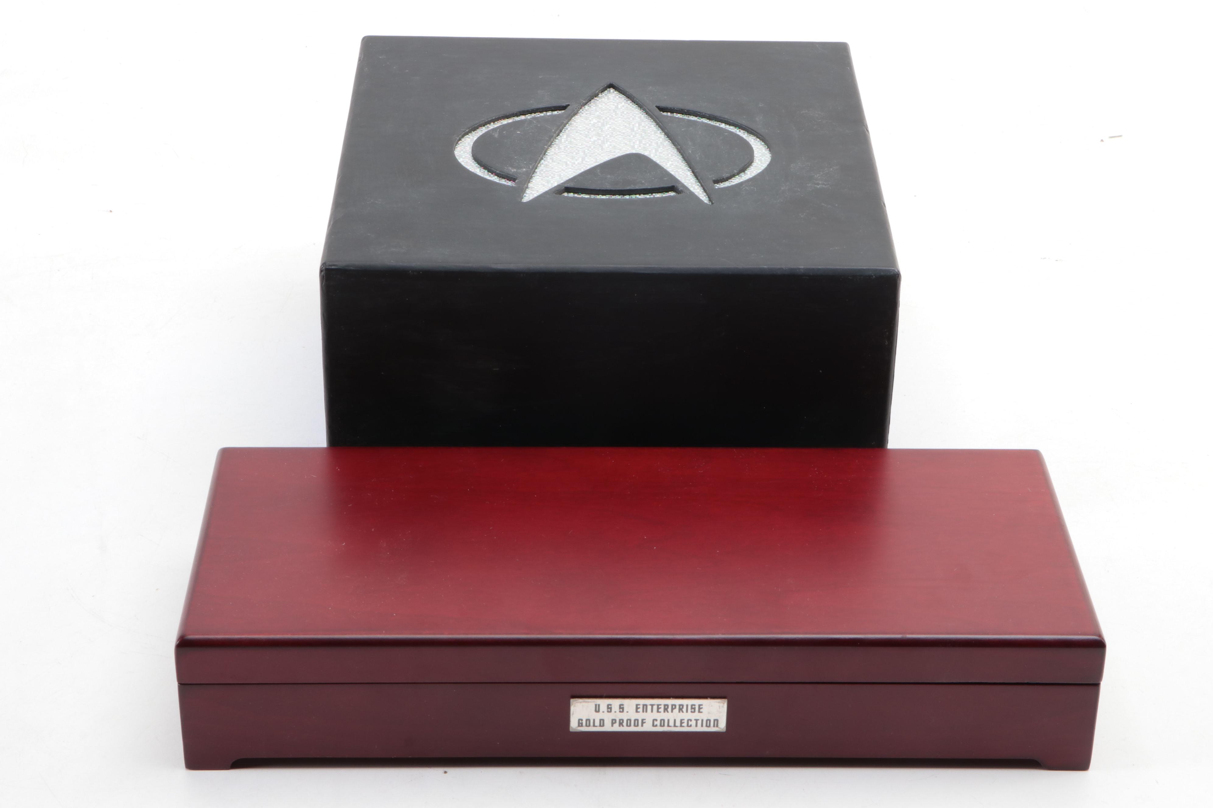 "Star Trek" VHS Collection, U.S.S. Enterprise Gold Proof Collection, and More