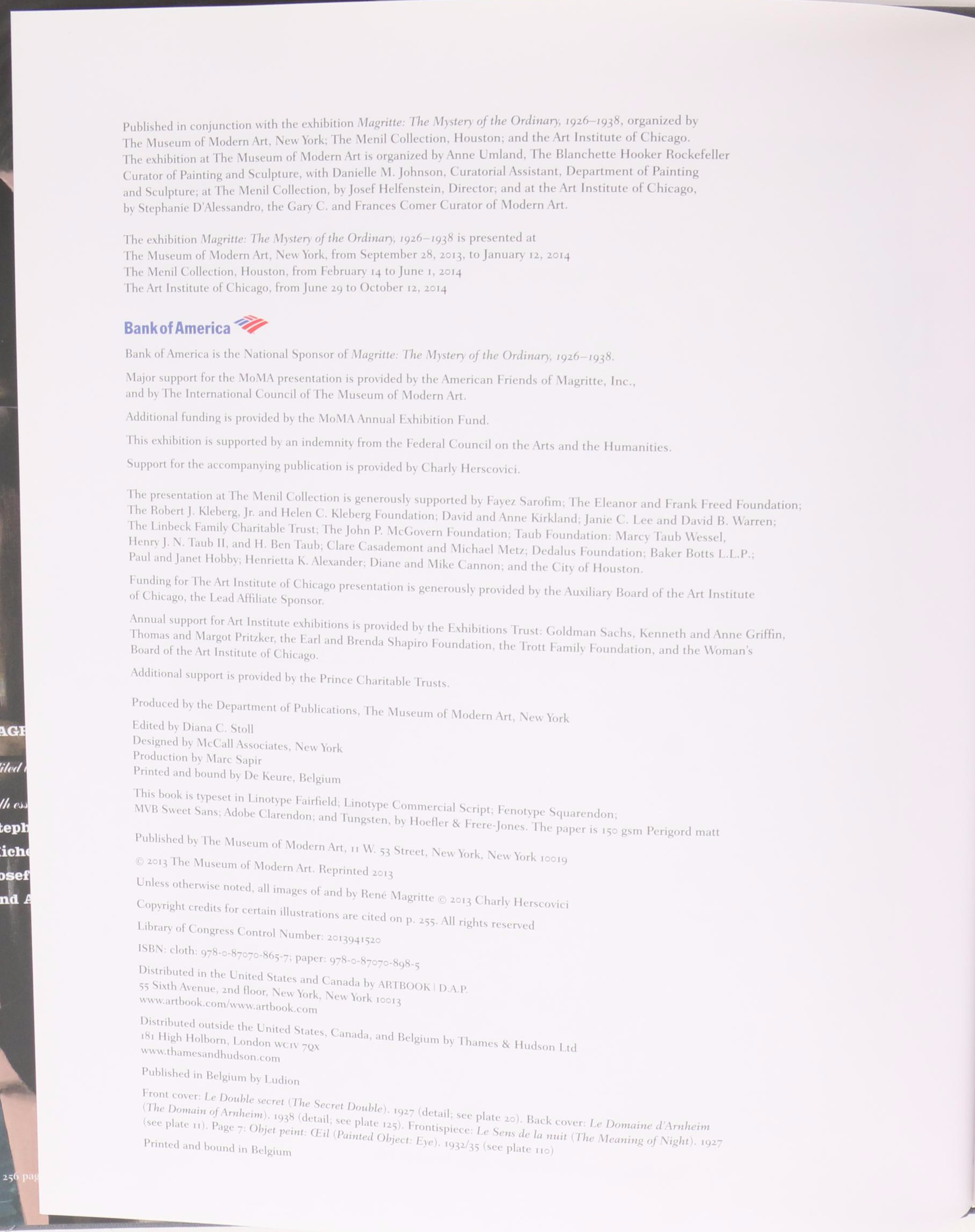 "Magritte: The Mystery of the Ordinary" by Anne Umland and More Art Books