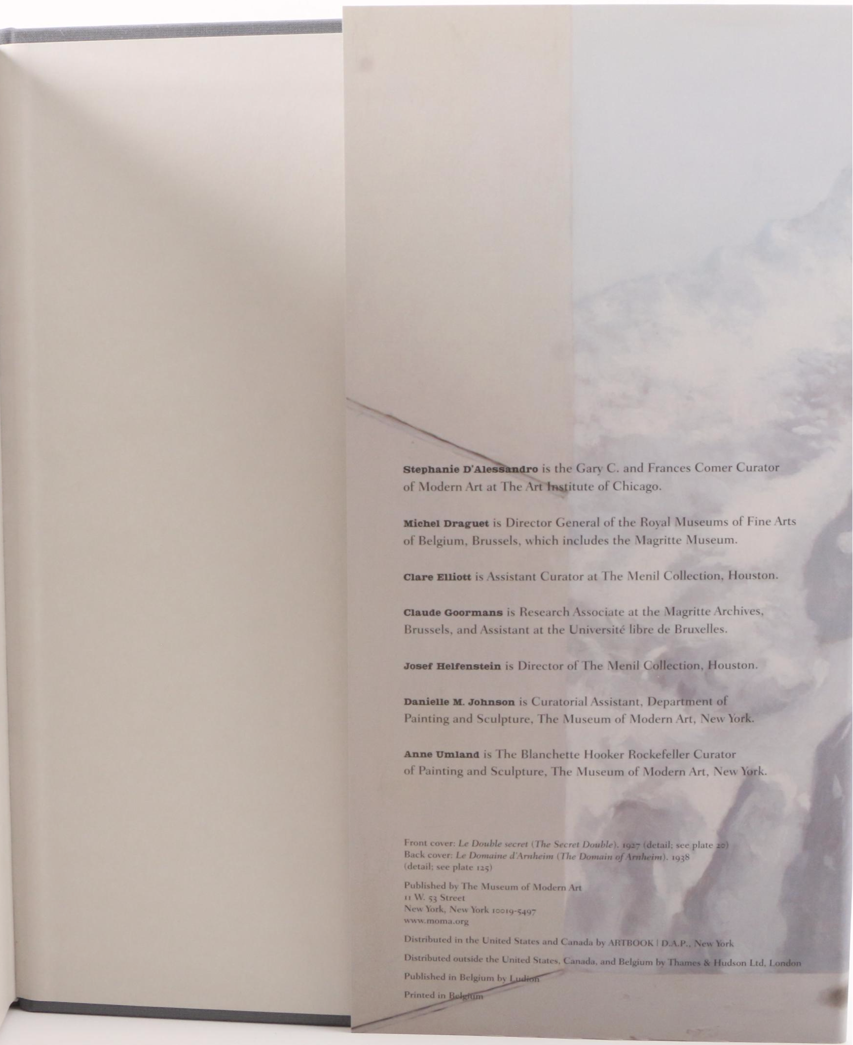 "Magritte: The Mystery of the Ordinary" by Anne Umland and More Art Books