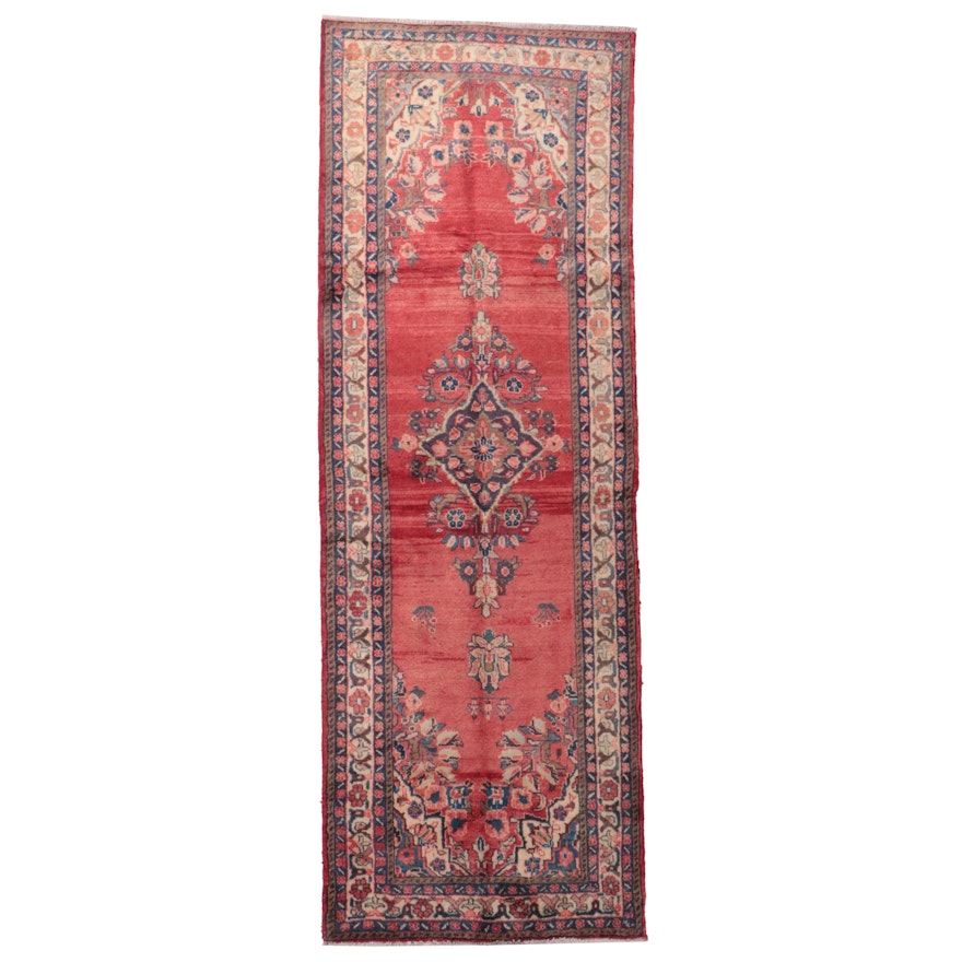 3'4 x 10' Hand-Knotted Persian Mehriban Long Rug