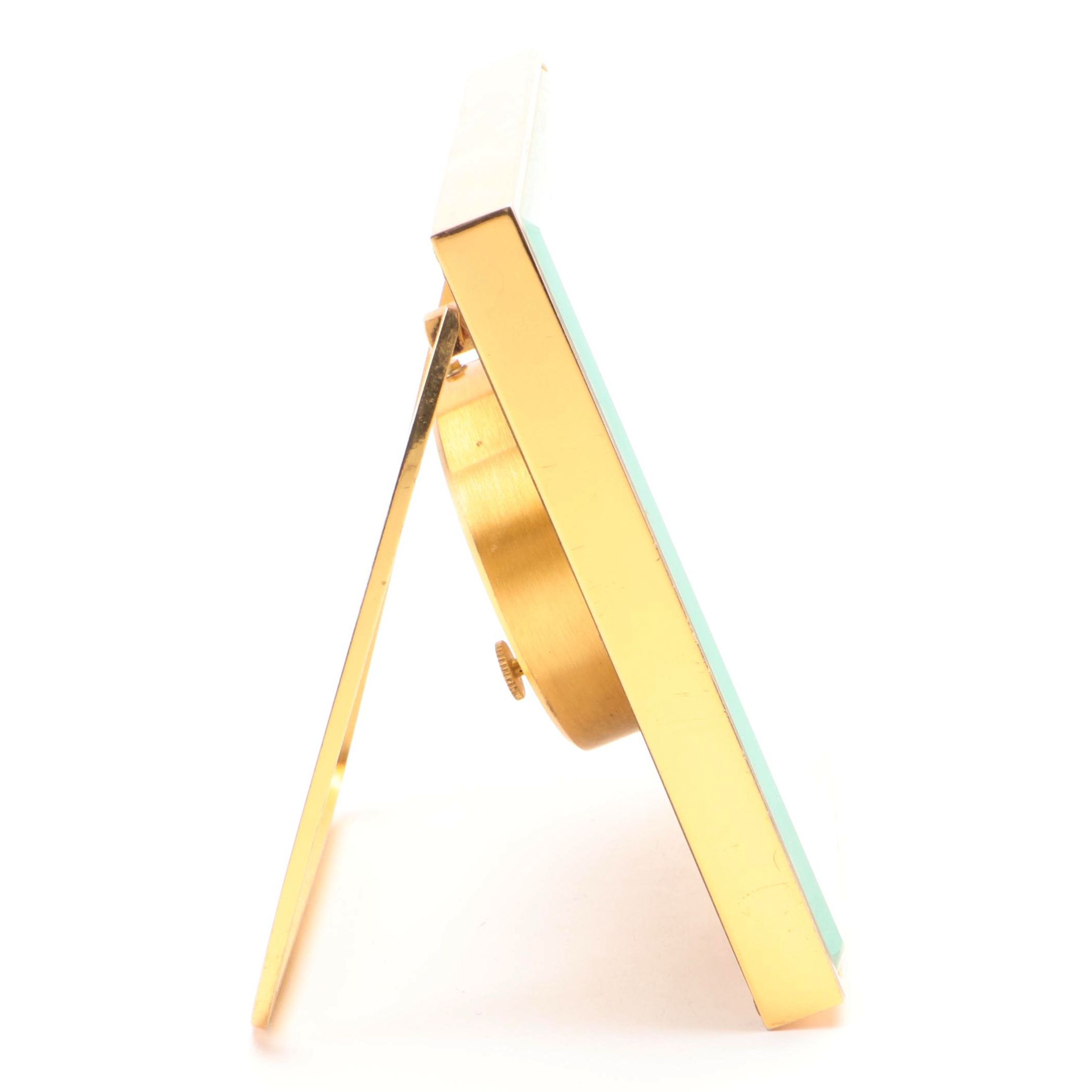 Tiffany & Co. 8 Day Swiss Movement Travel Alarm Clock