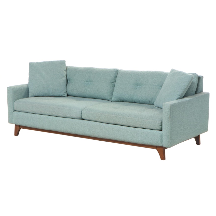 Jonathan Louis Inc. "Nari Estate" Modernist Style Buttoned-Down Sofa