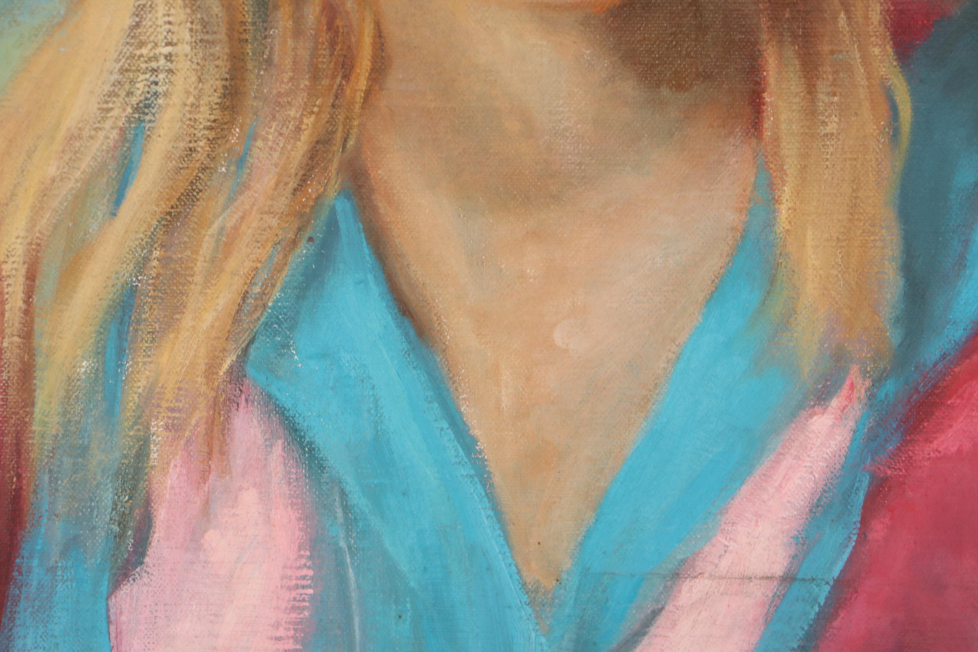 Portrait Oil Painting of a Girl