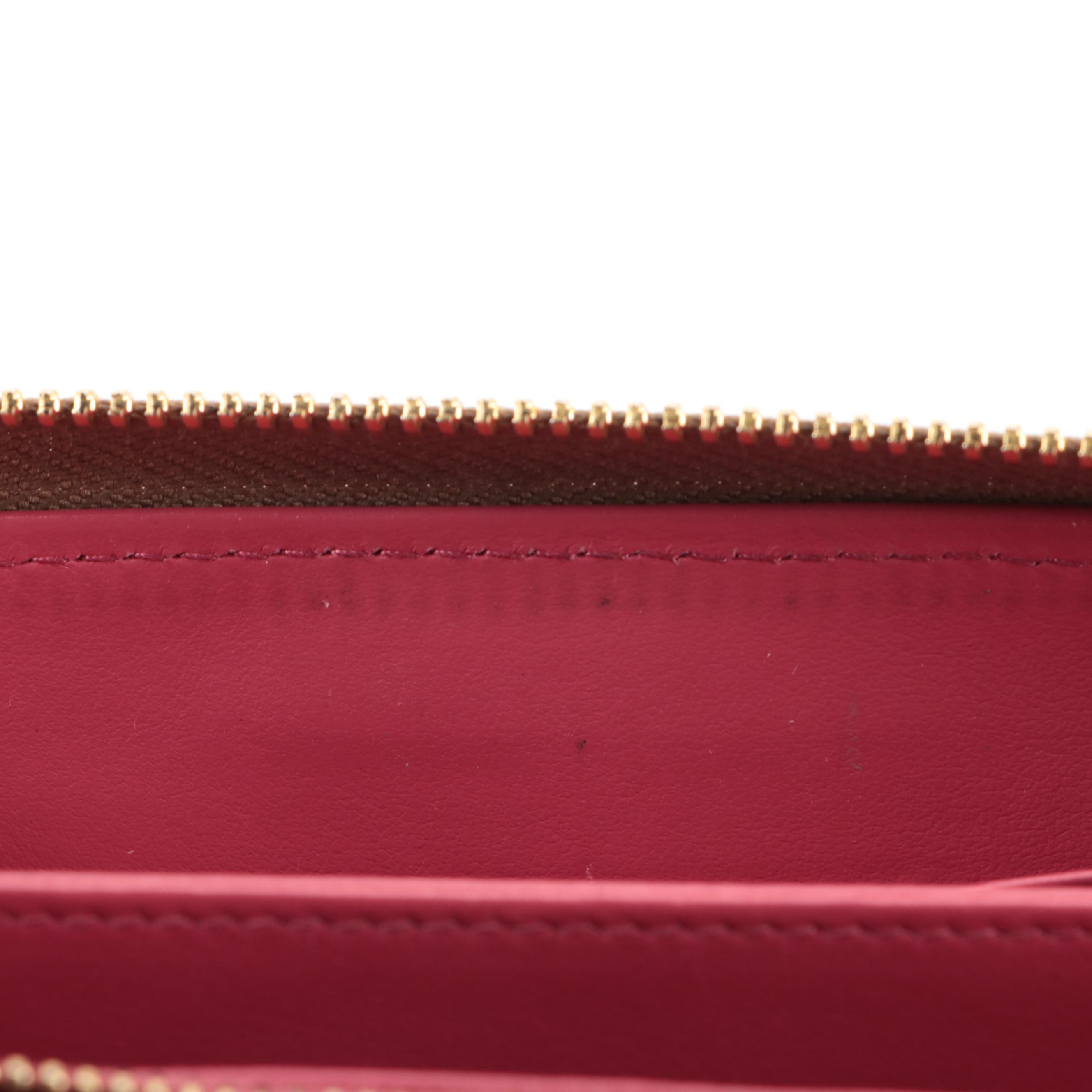 Prada Zip-Around Wallet in Vitello Daino Leather