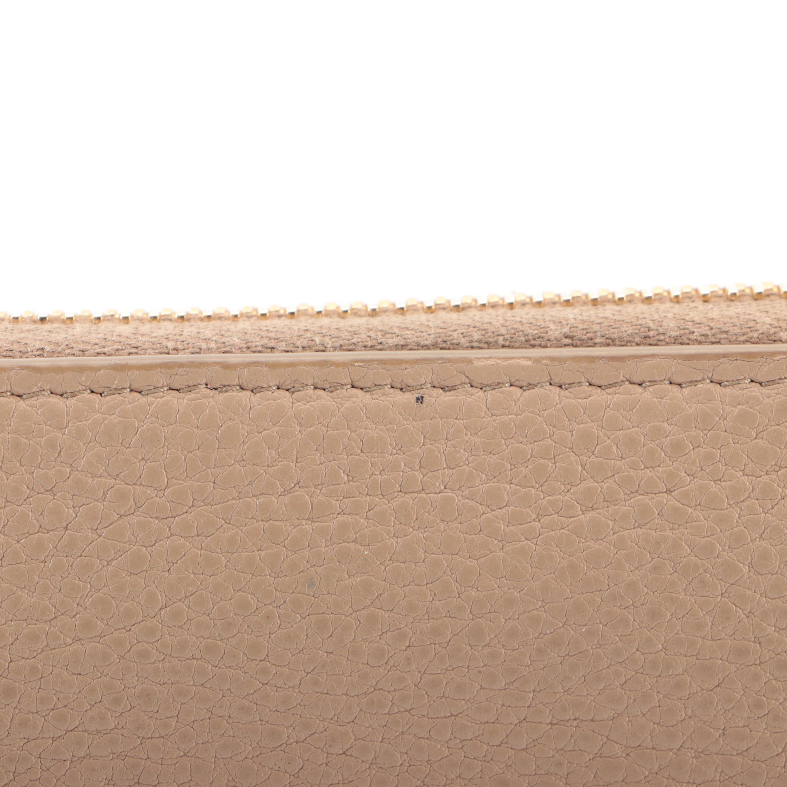 Prada Zip-Around Wallet in Vitello Daino Leather