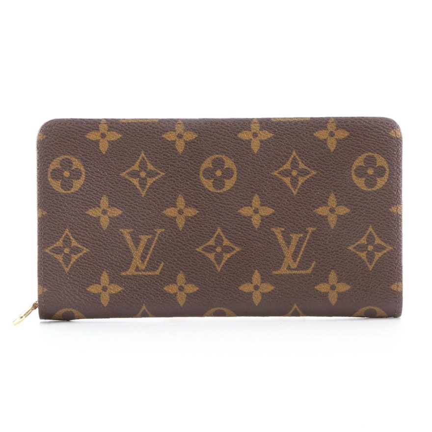 Louis Vuitton Zip Wallet in Monogram Canvas