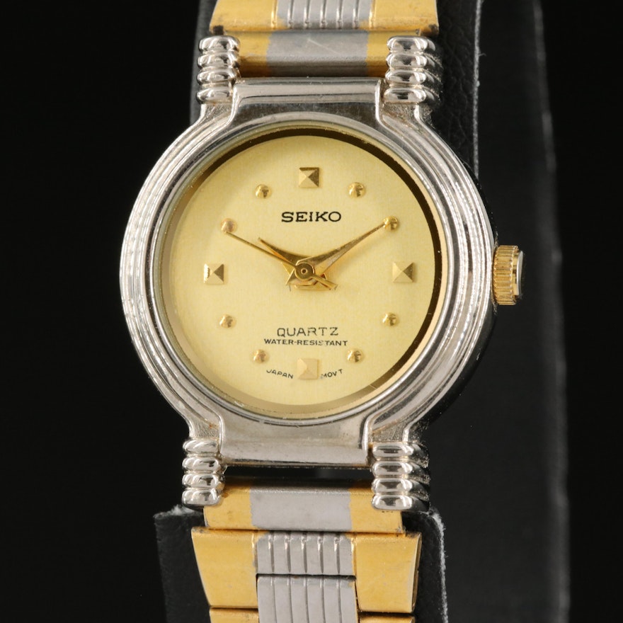 Seiko Two-Tone Quartz Wristwatch