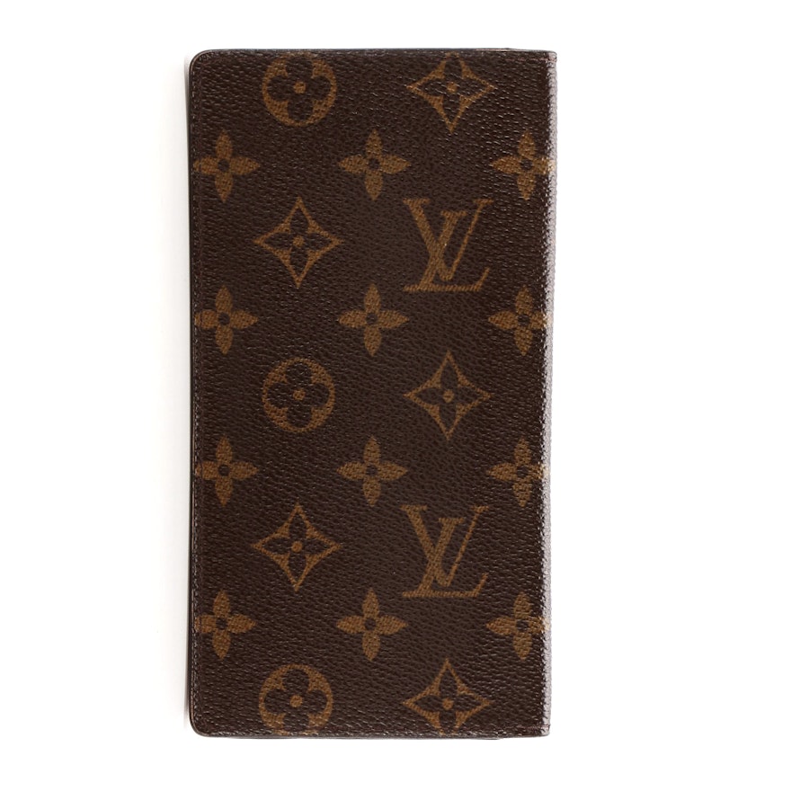 Louis Vuitton Long Wallet in Monogram Canvas