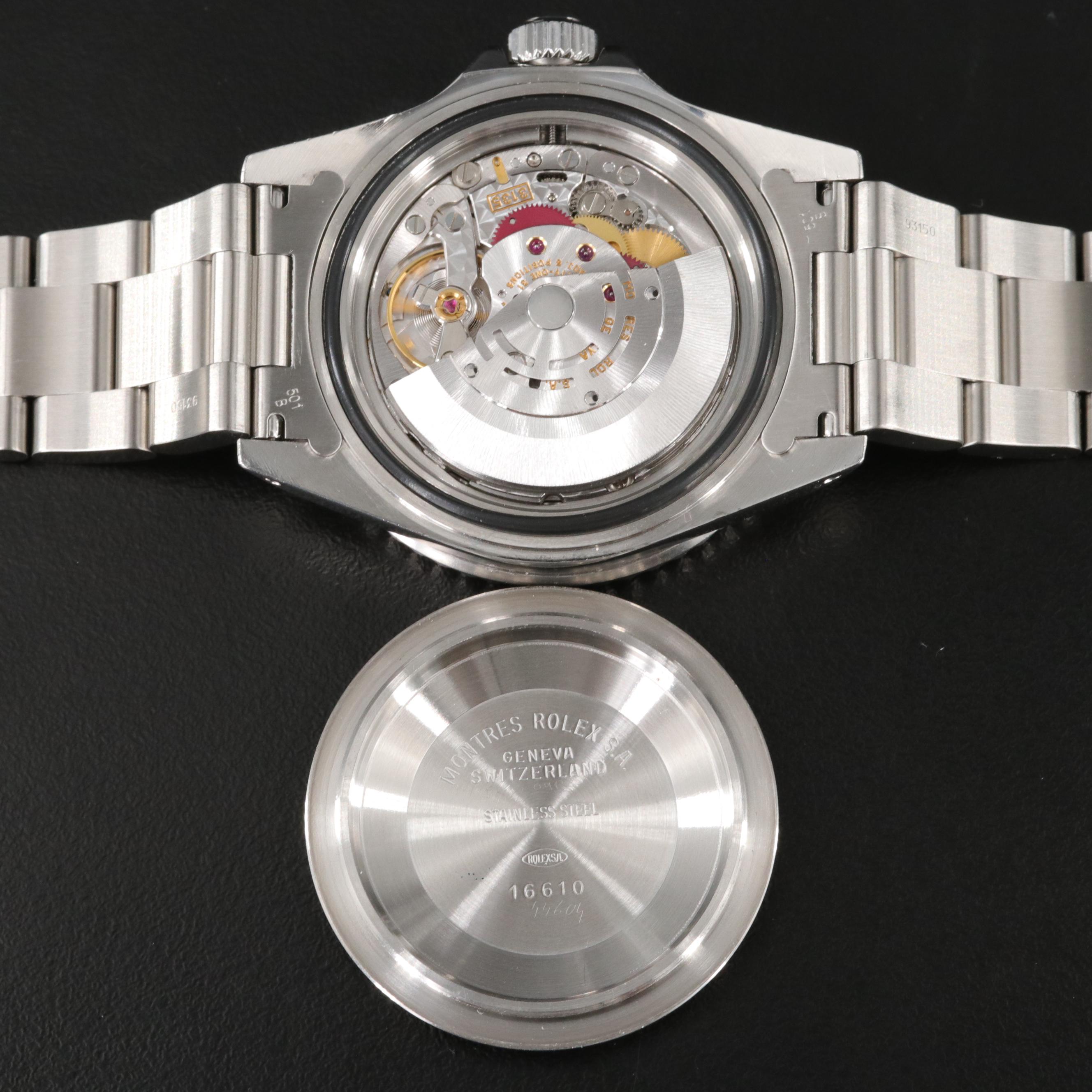 1999 Rolex Oyster Perpetual Date Submariner Watch