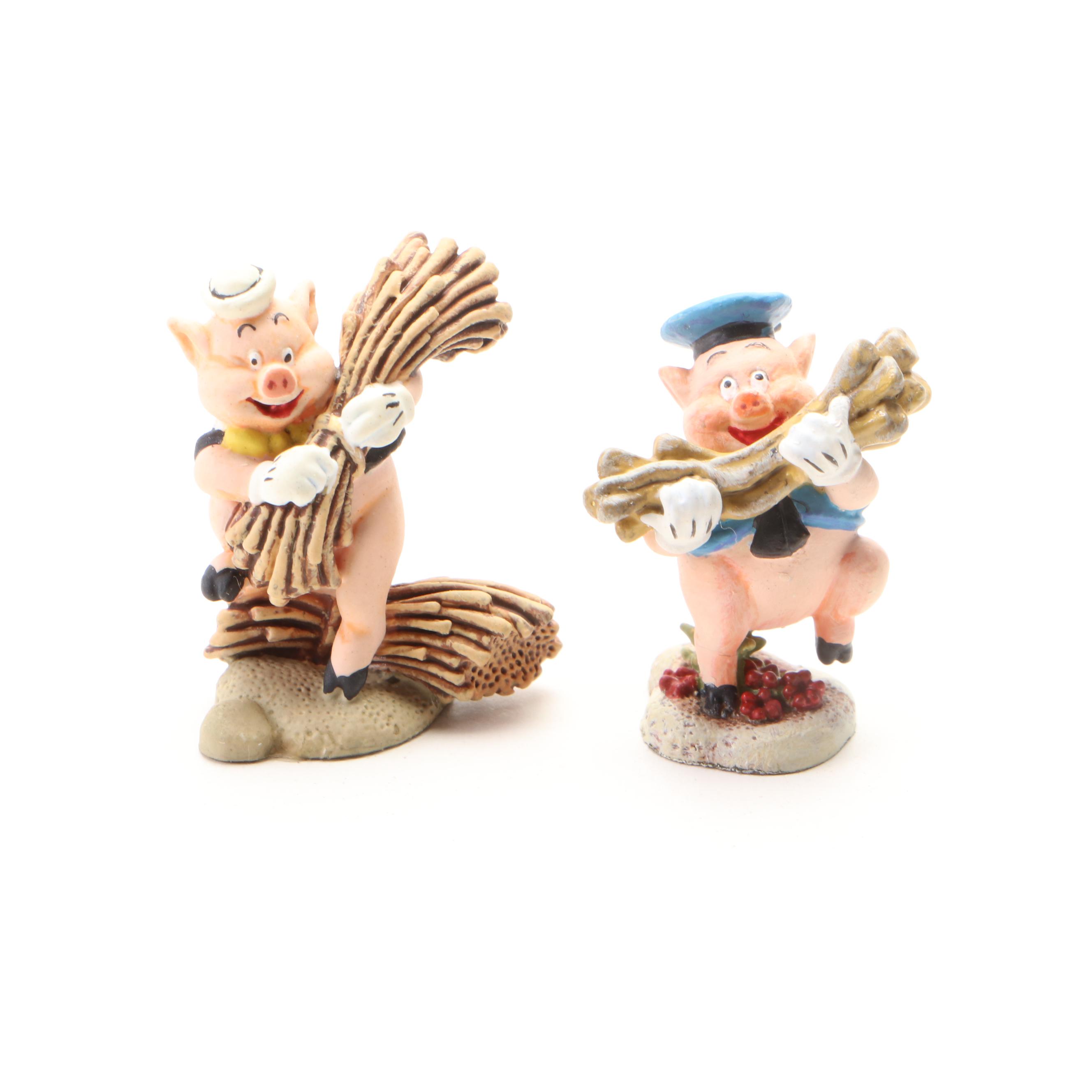 Walt Disney Classics Collection Enchanted Places Miniature Figurines