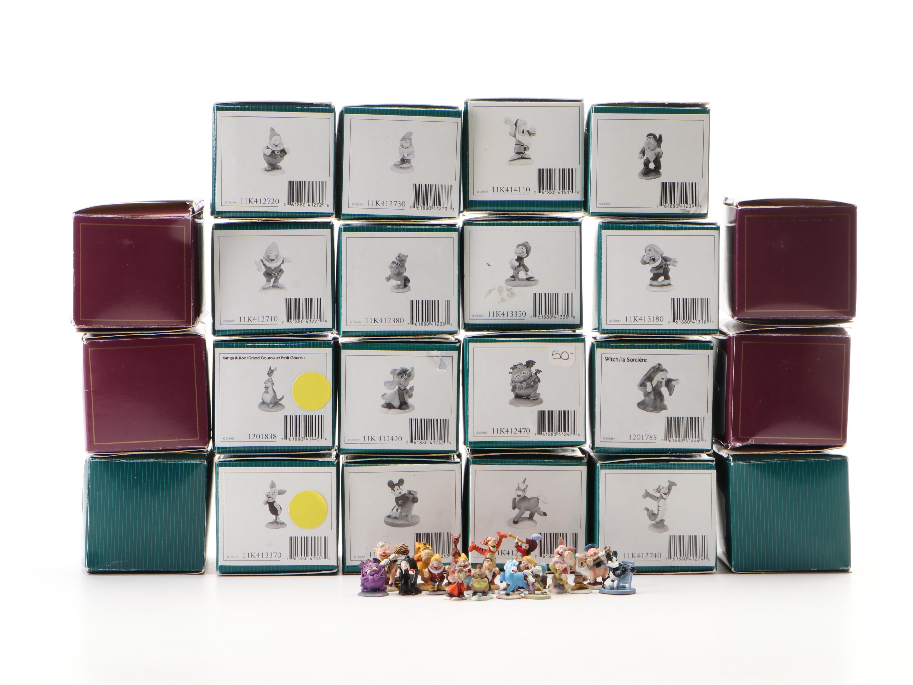 Walt Disney Classics Collection Enchanted Places Miniature Figurines