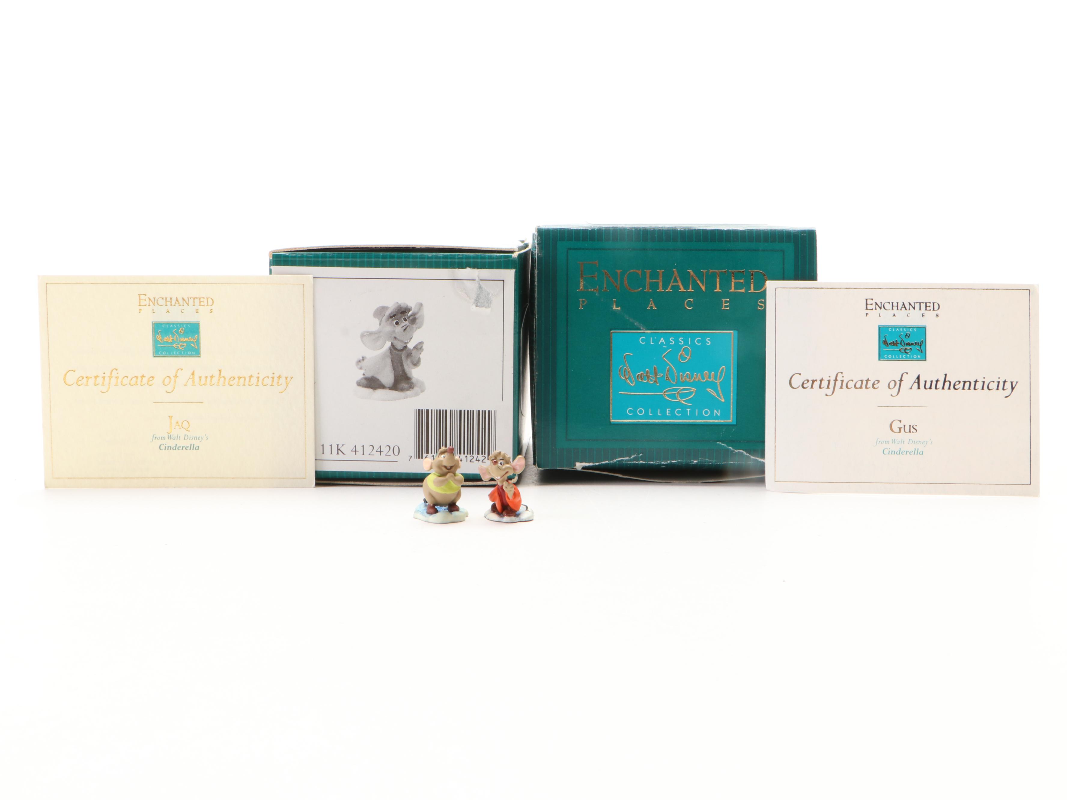 Walt Disney Classics Collection Enchanted Places Miniature Figurines