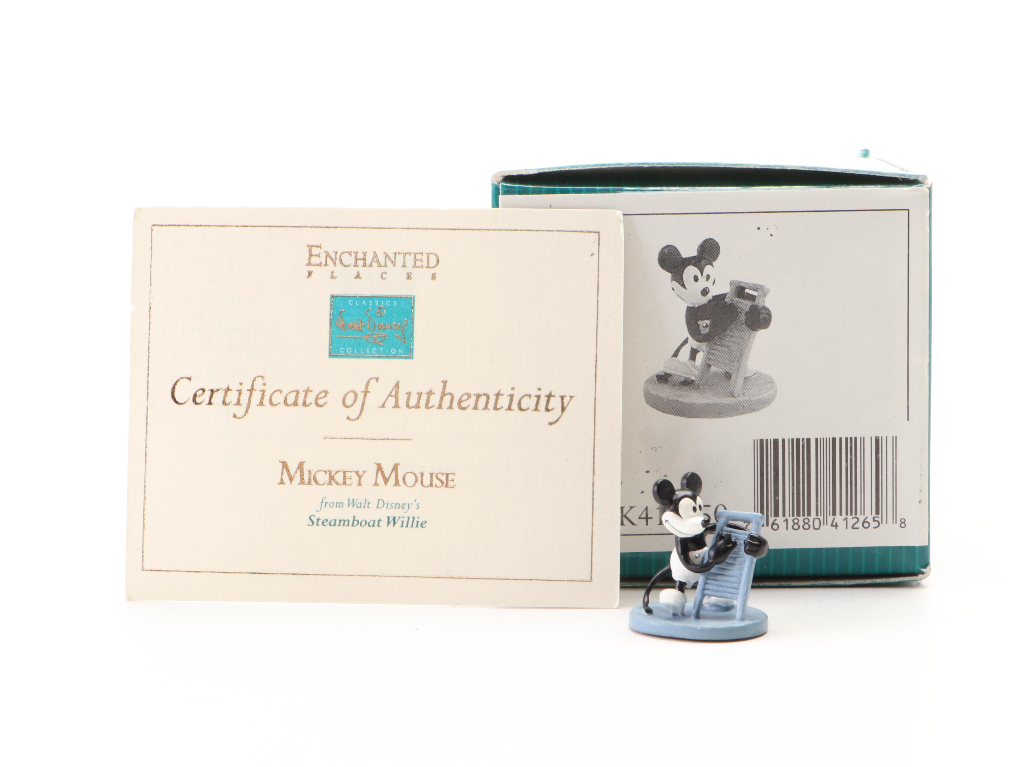 Walt Disney Classics Collection Enchanted Places Miniature Figurines