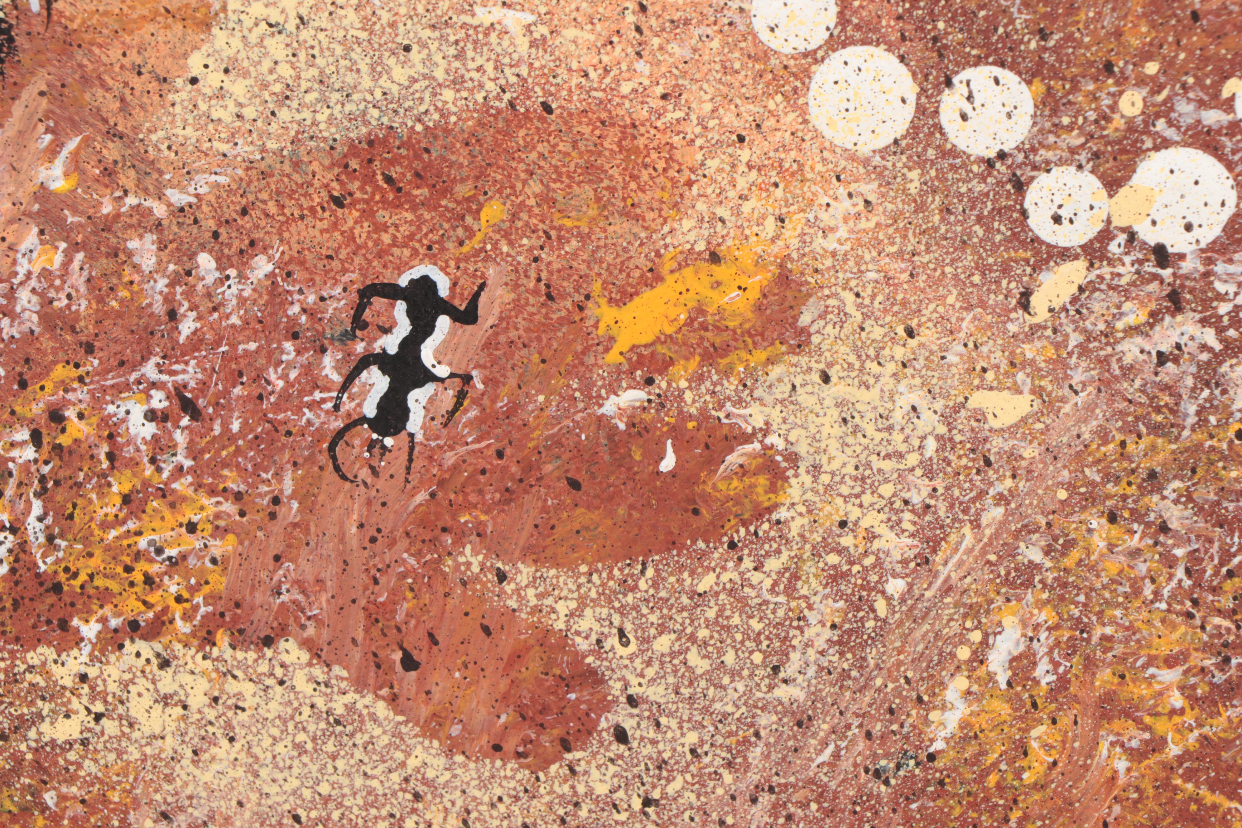 Aboriginal Style Acrylic Painting of Animals