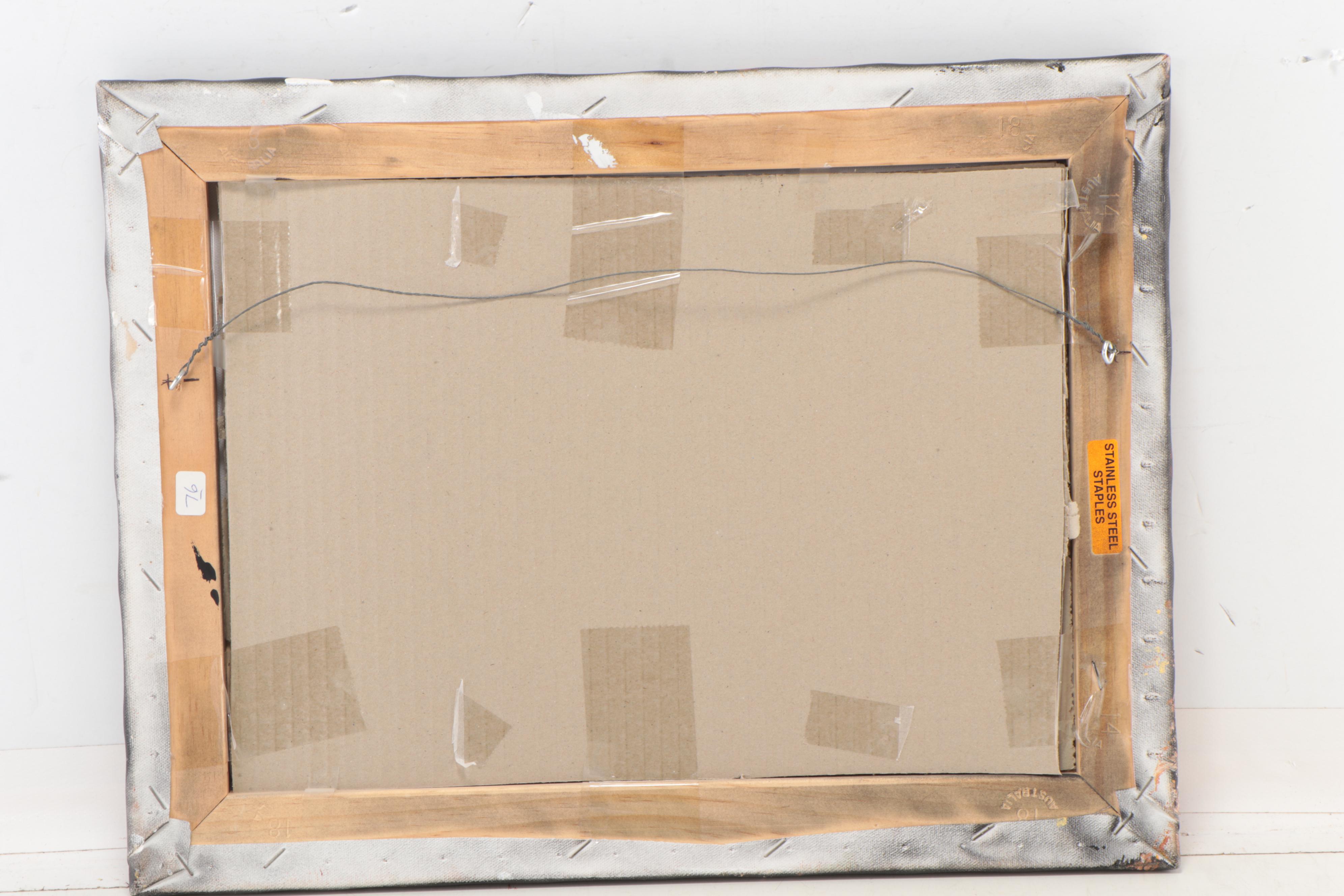 Aboriginal Style Acrylic Painting of Animals