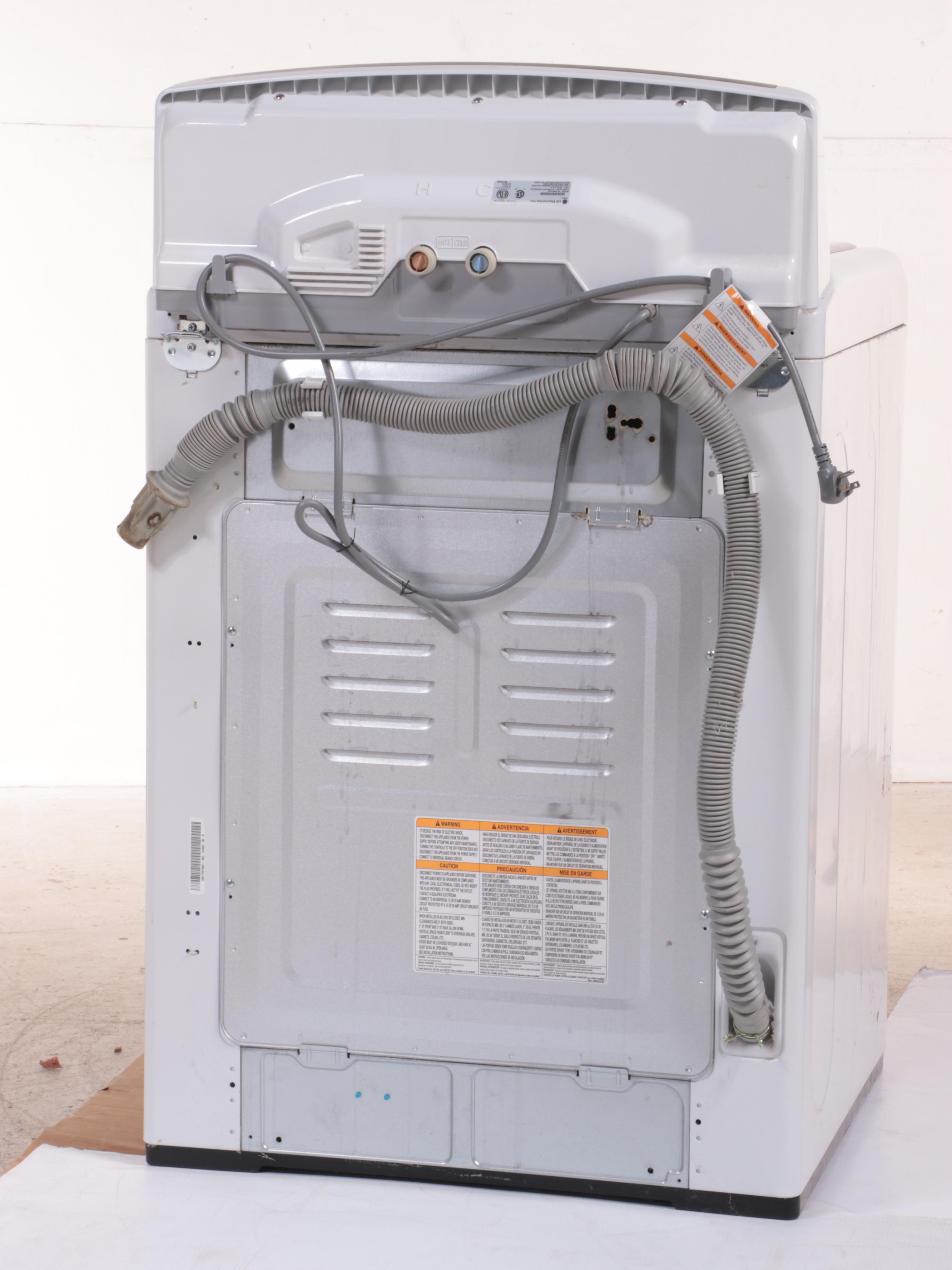 LG "WT5001CW" 4.5 Cu. Ft. High Efficiency Top-Load Washer