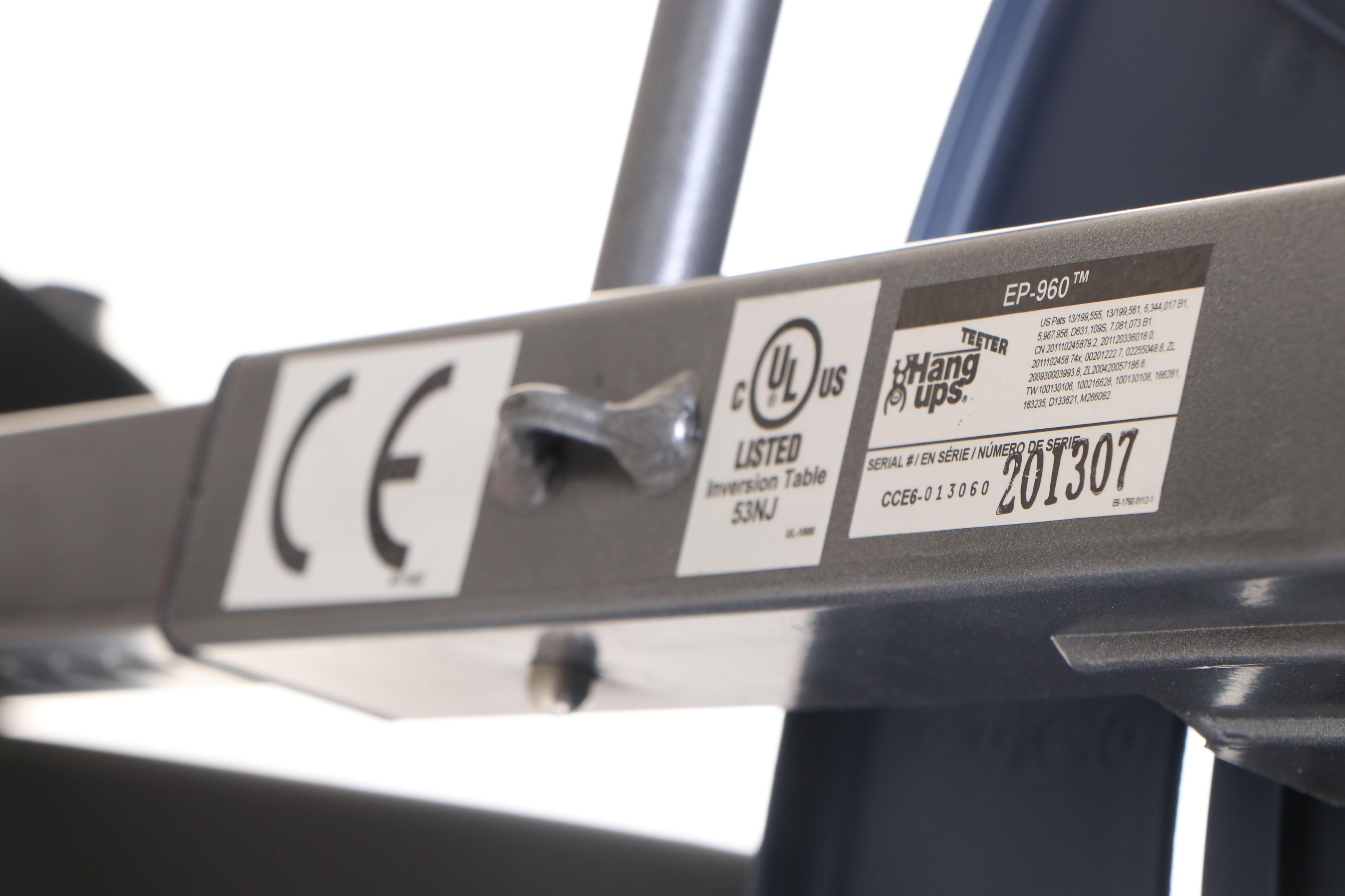 Teeter Hang Ups "EP-960" Inversion Table