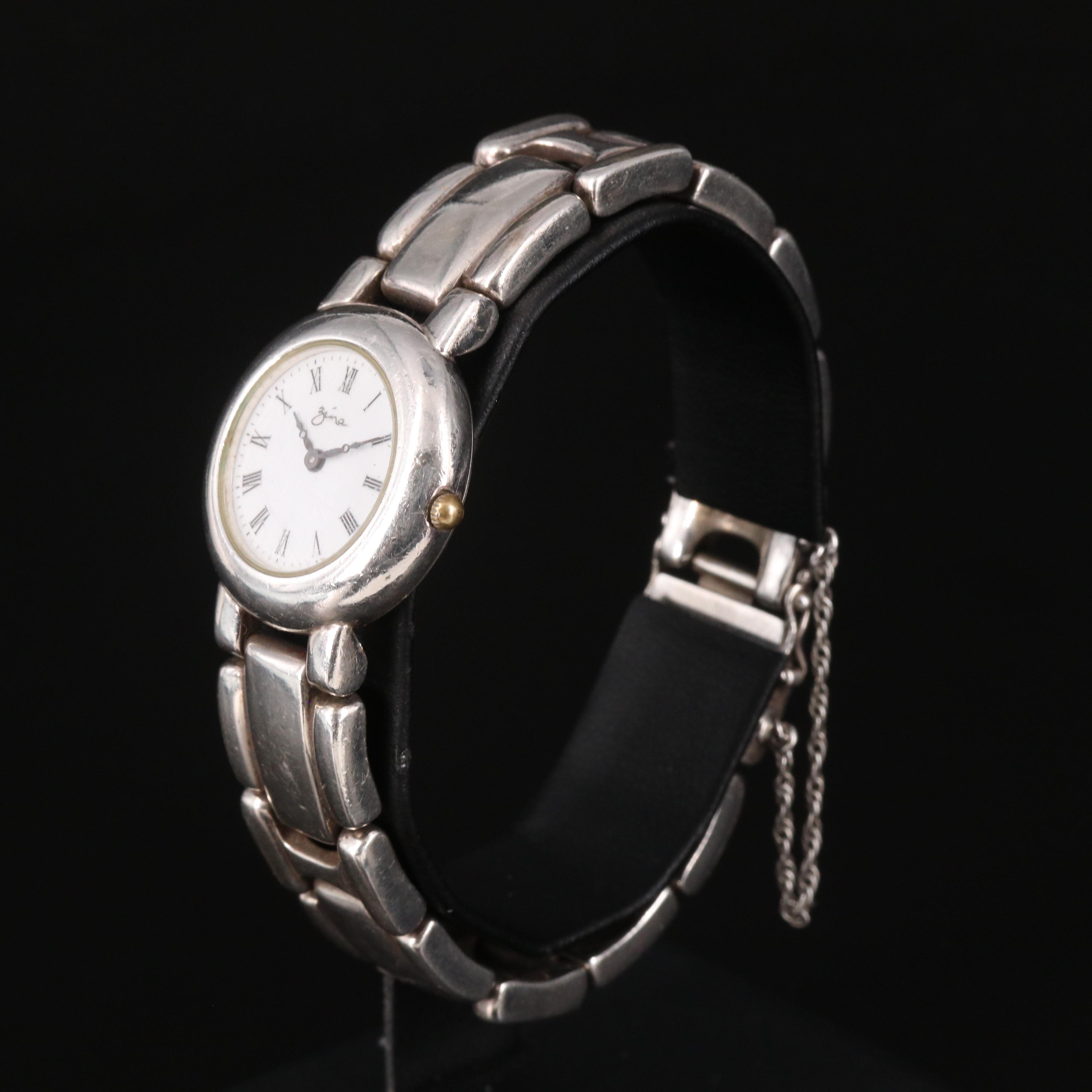 Two Sterling Silver Quartz Watches