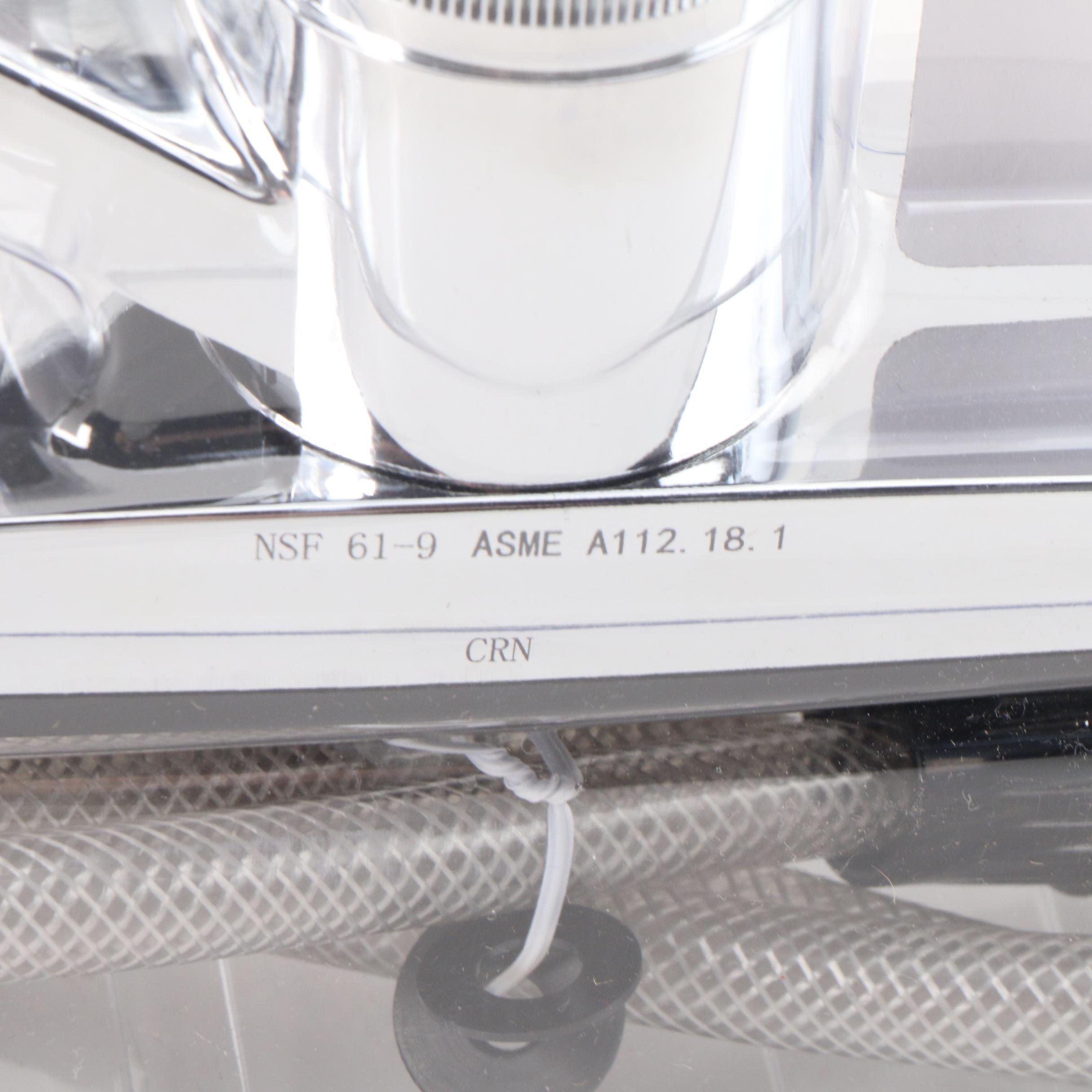 Aqua Plumb Plastic Kitchen Faucets in Chrome Finish