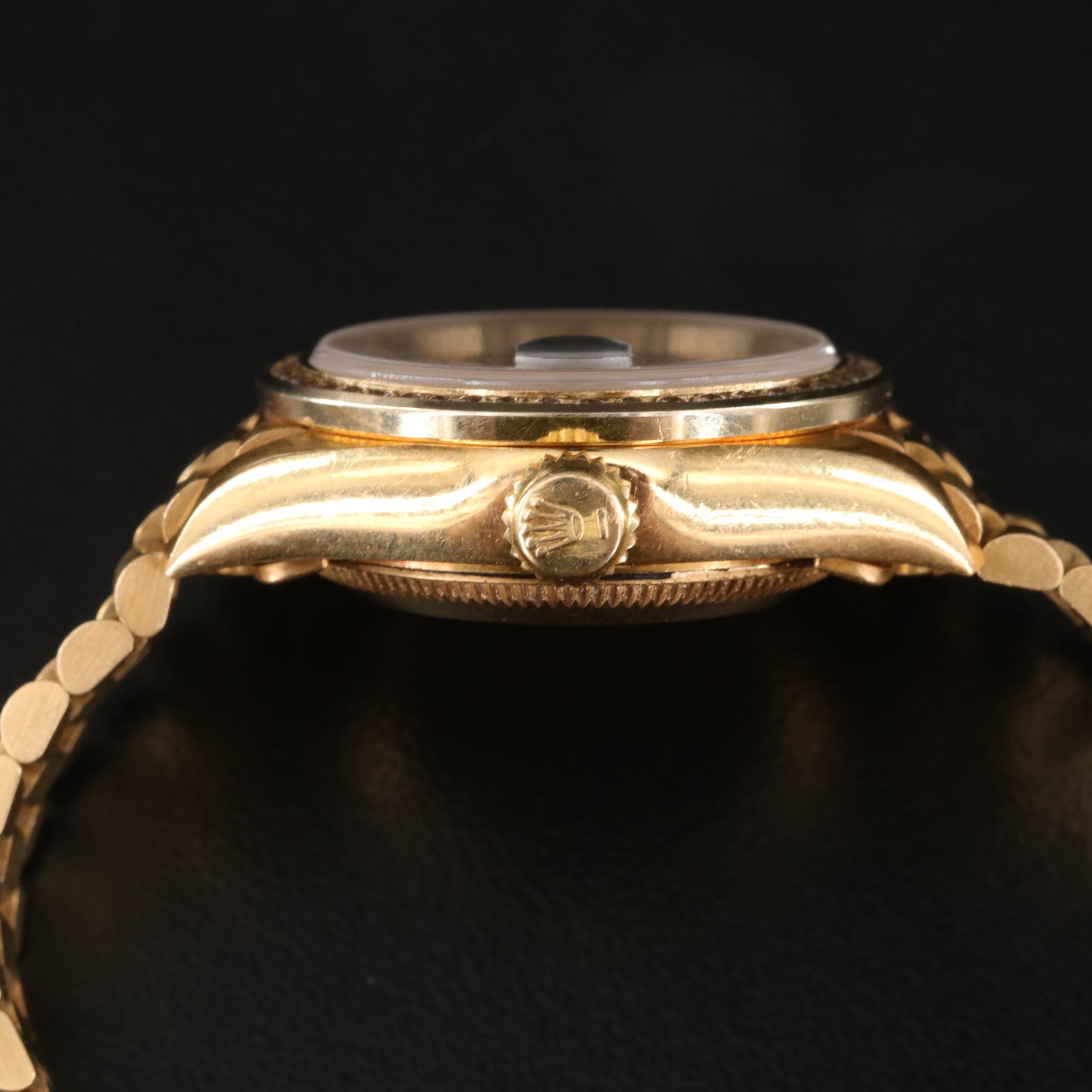 1993-1994 Rolex 18K Datejust 0.81 CTW Diamond Dial and Bezel Watch