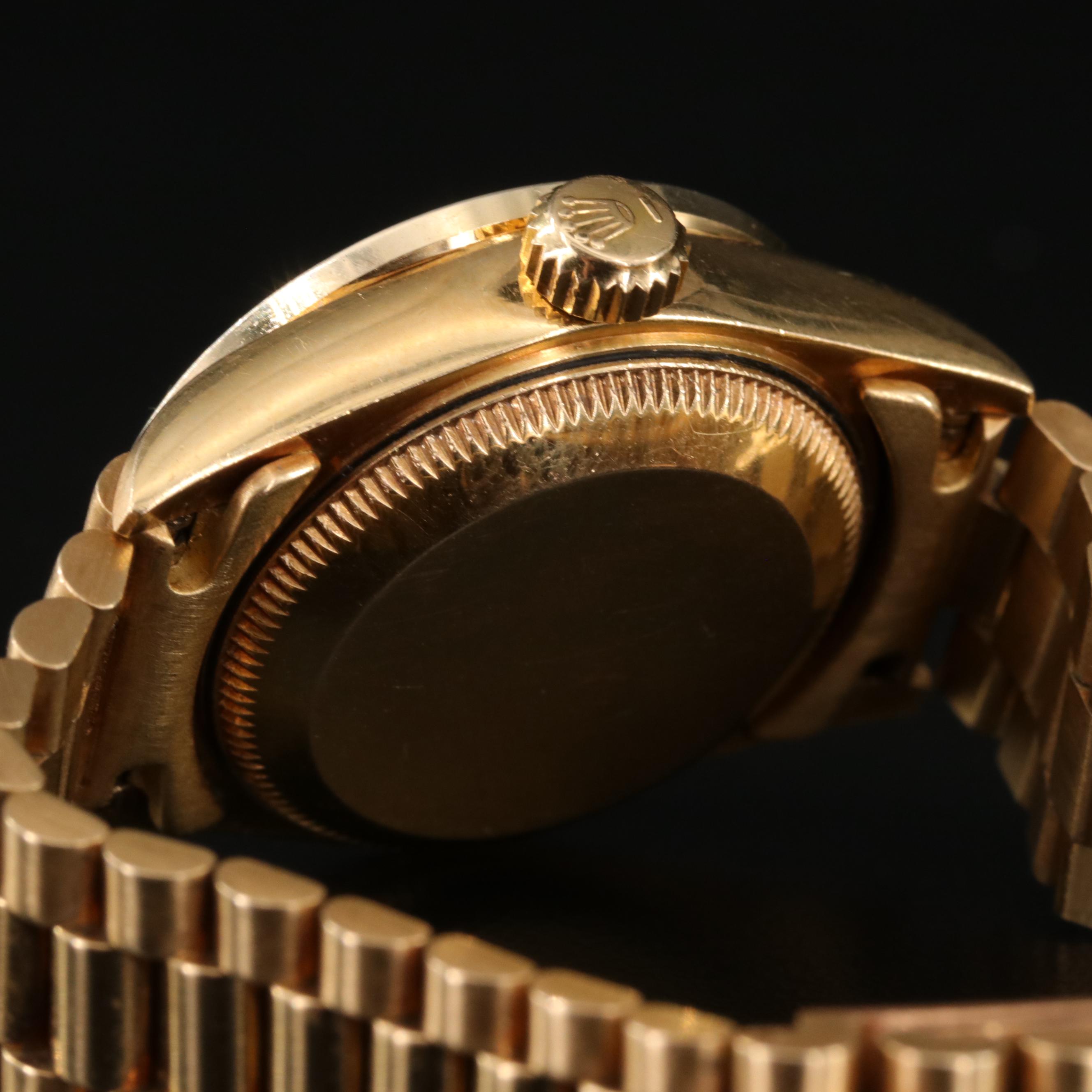 1993-1994 Rolex 18K Datejust 0.81 CTW Diamond Dial and Bezel Watch