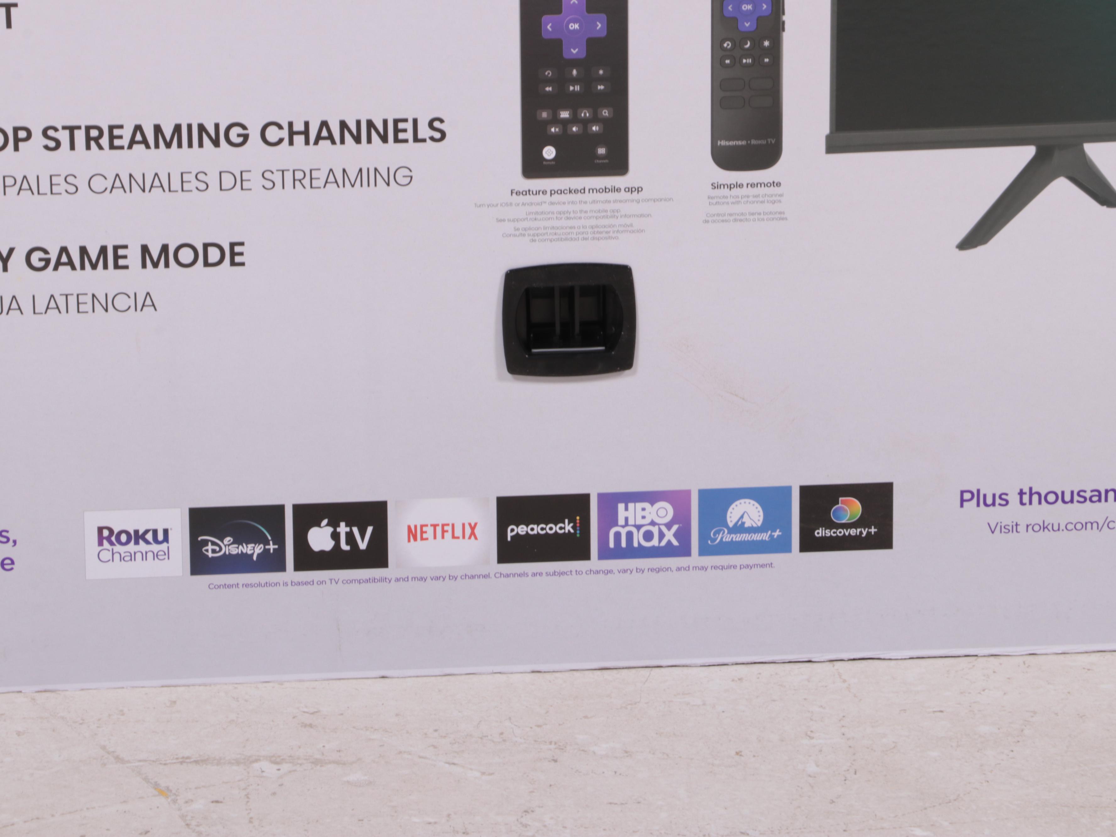 Hisense 65" 4K UHD LED LCD Roku Smart Television