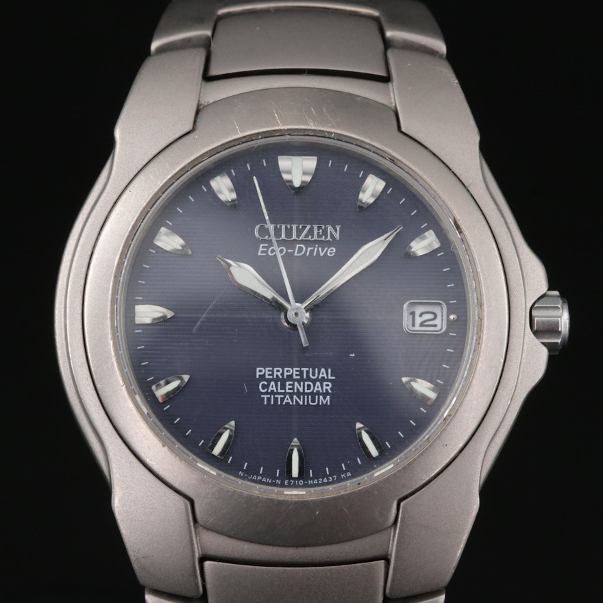 Citizen Titanium Eco-Drive Wristwatch