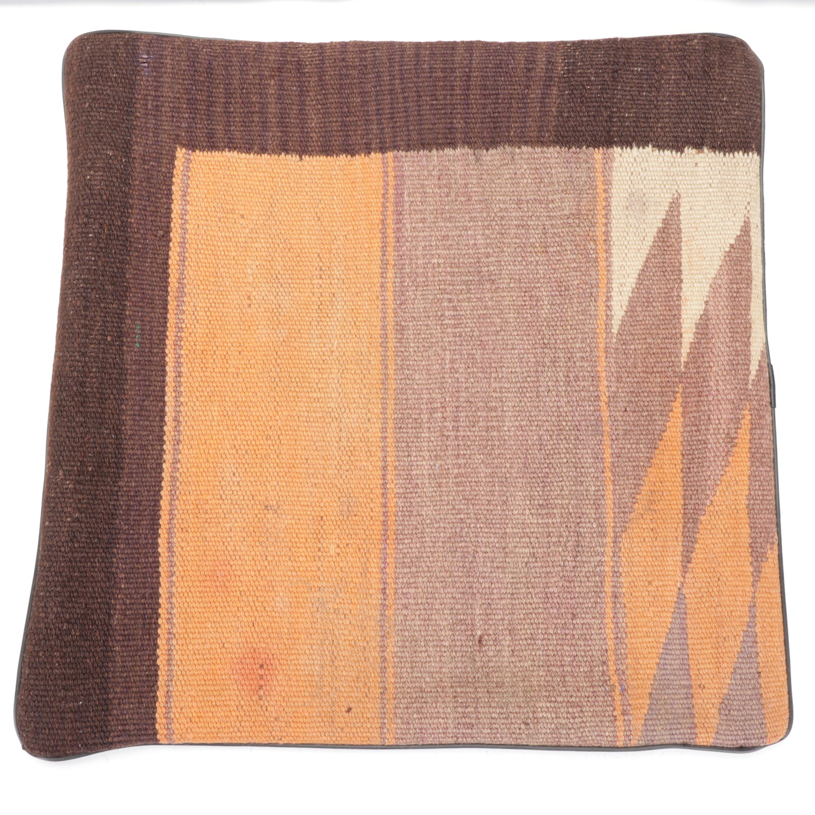 Handwoven Kilim Face Throw Pillow Covers