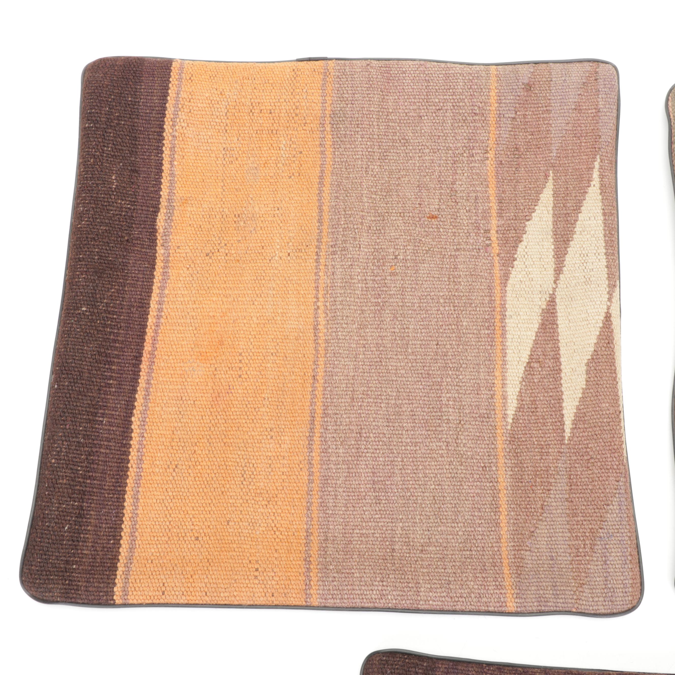 Handwoven Kilim Face Throw Pillow Covers