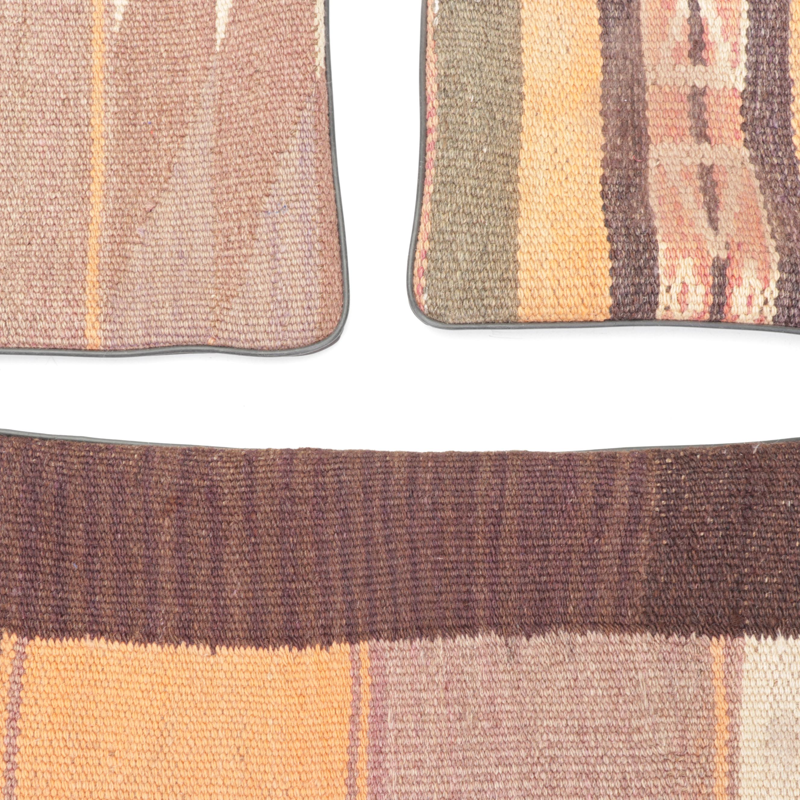 Handwoven Kilim Face Throw Pillow Covers