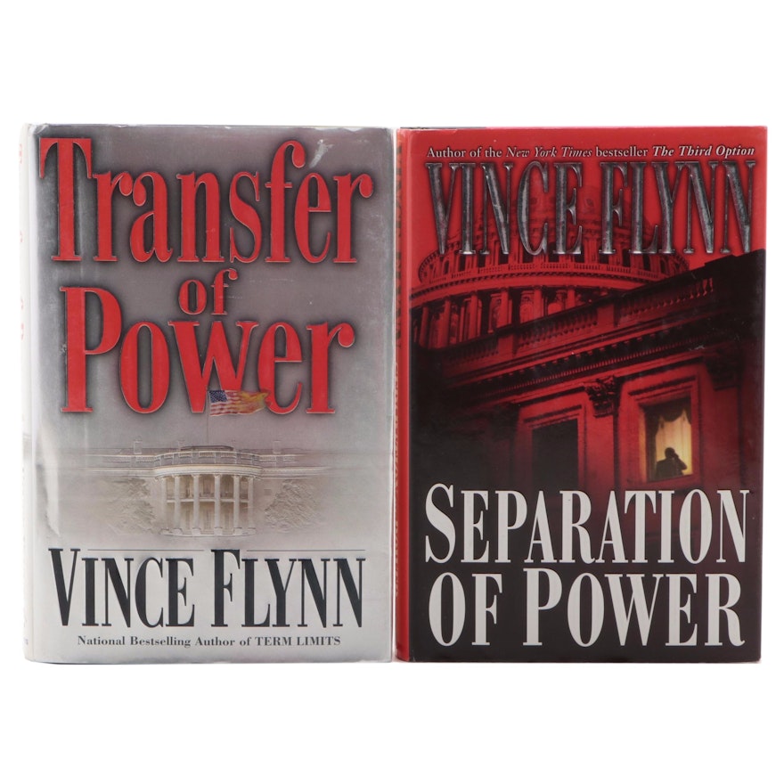 Signed First Edition "Separation of Power" and More by Vince Flynn