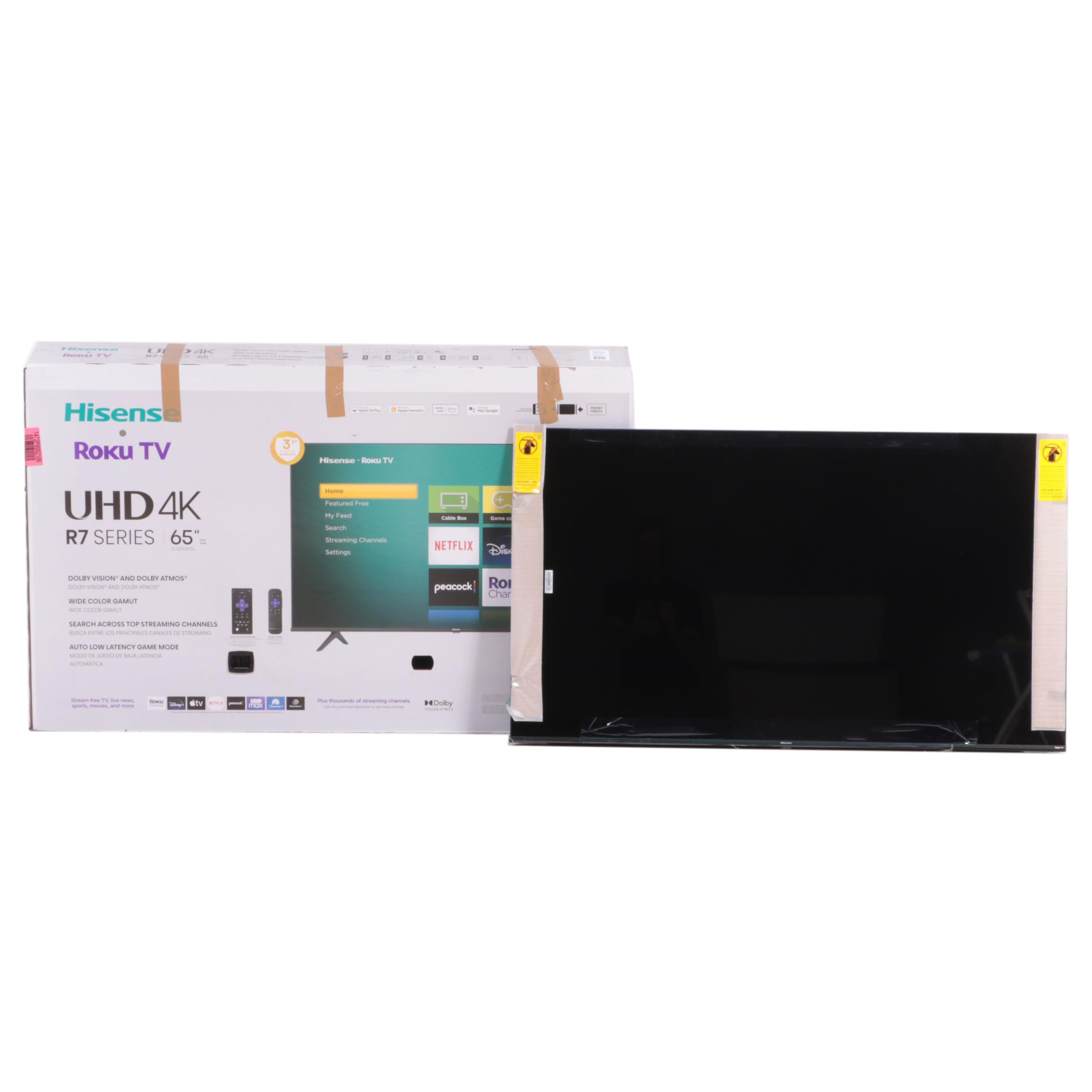 Hisense 65" 4K UHD LED LCD Roku Smart Television