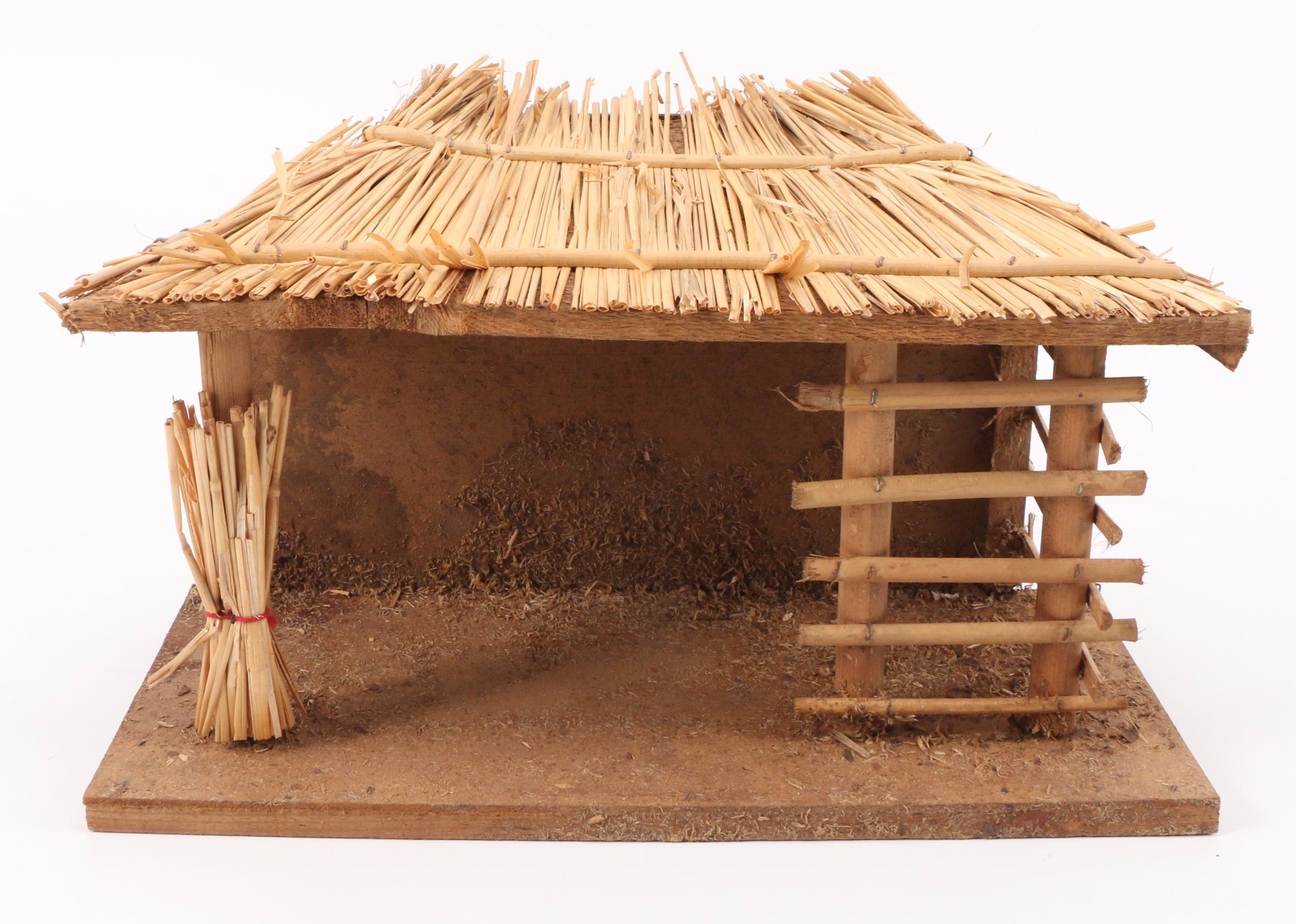 German Christmas Nativity Set, Mid to Late 20th Century