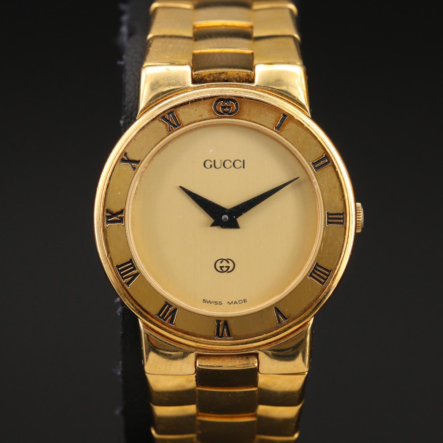 Swiss Made Gucci Quartz Wristwatch