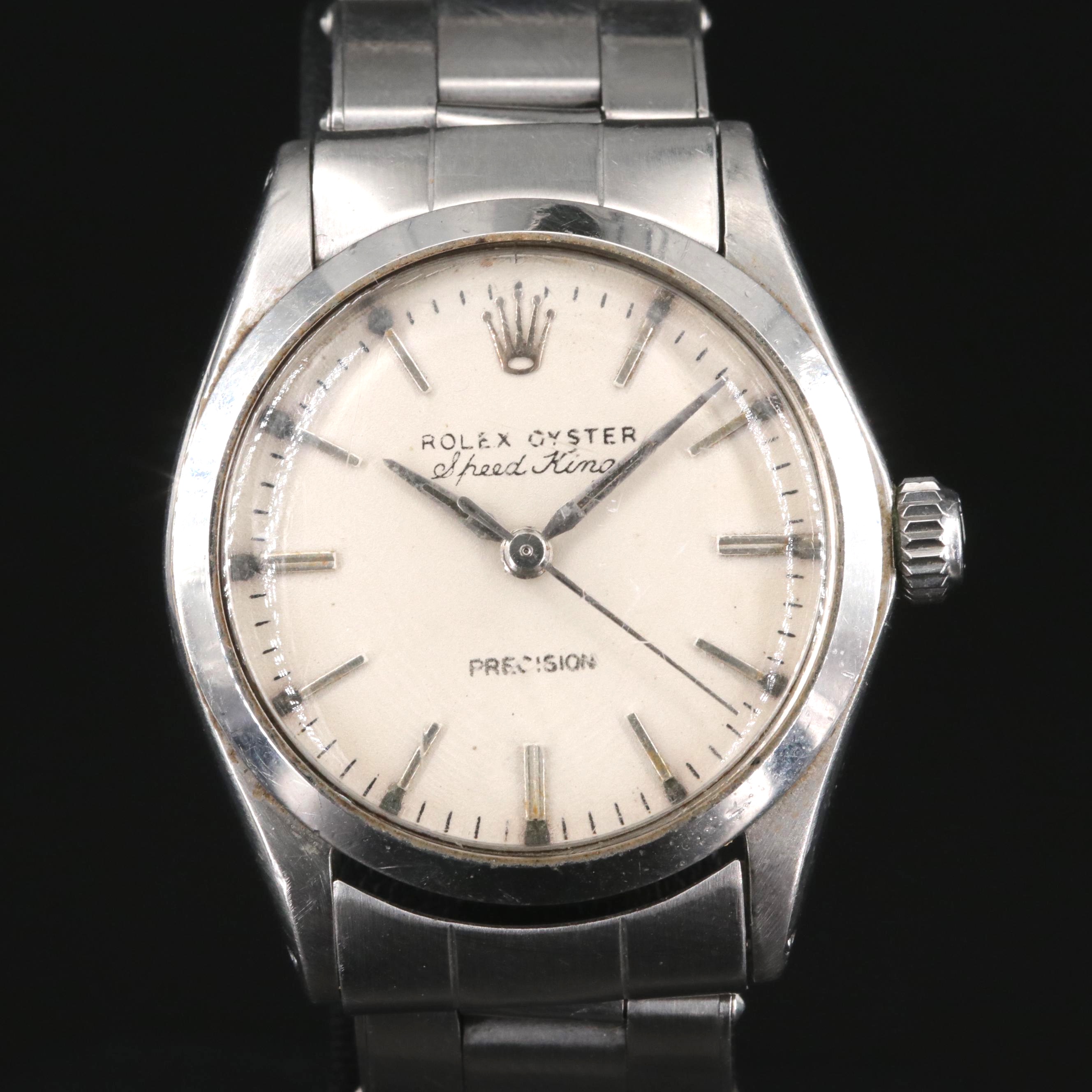 Rolex Oyster Speed King Precision Watch