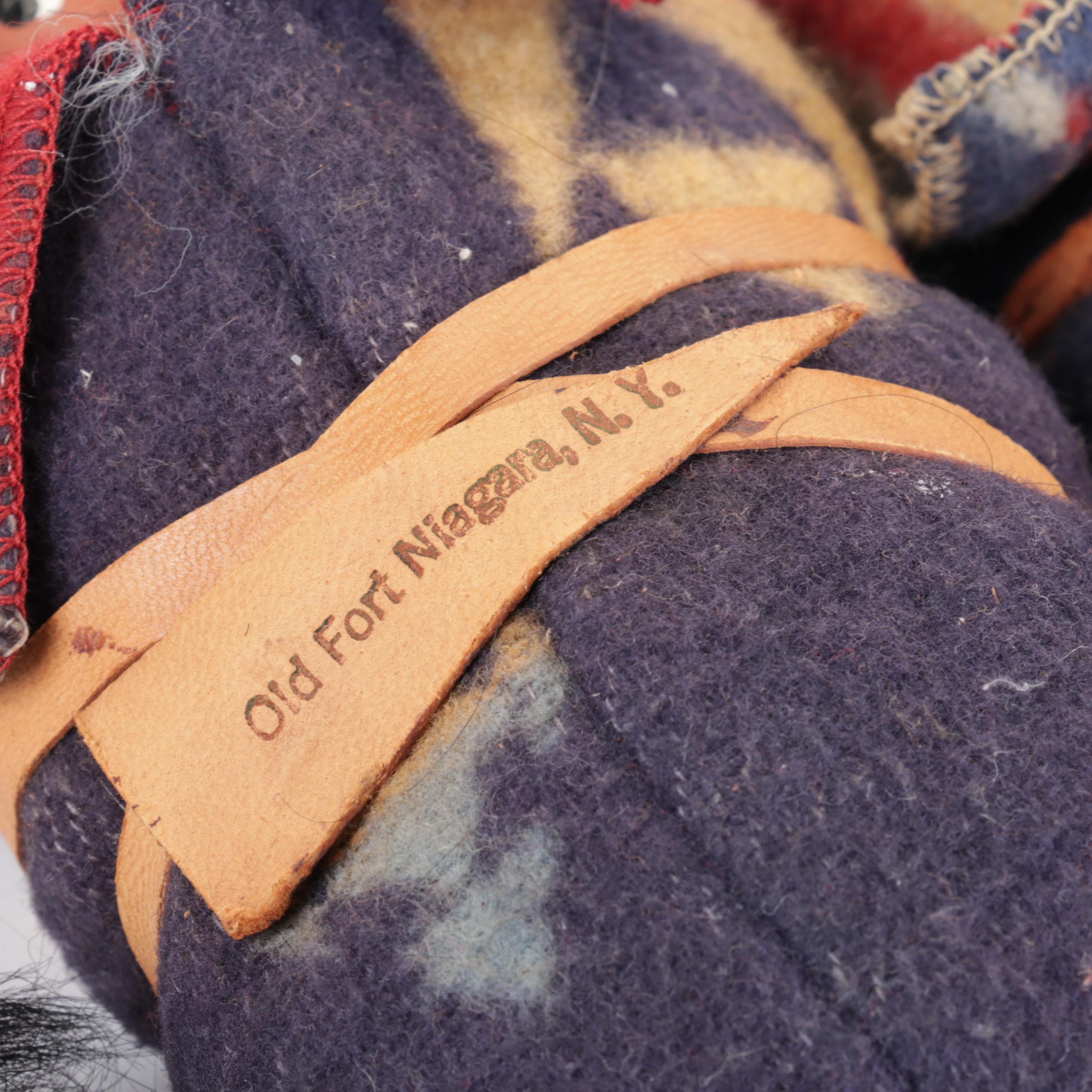 Native American Hand-Crafted Skookum Dolls, Mid-20th Century