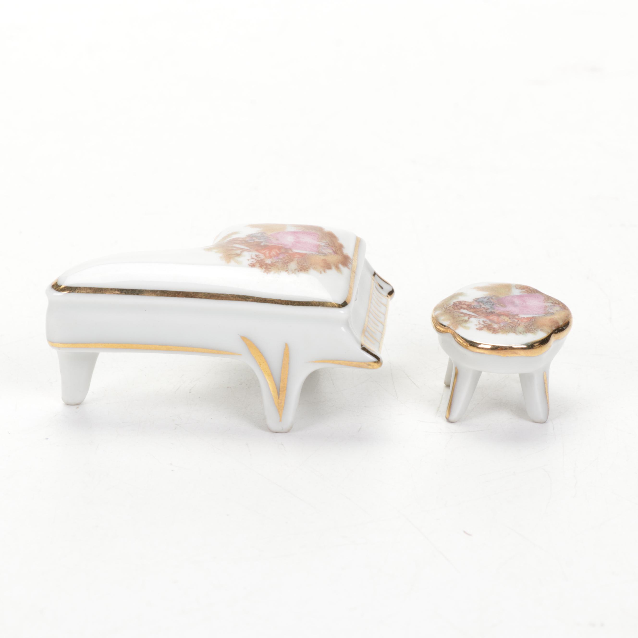 French Limoges Porcelain Miniatures