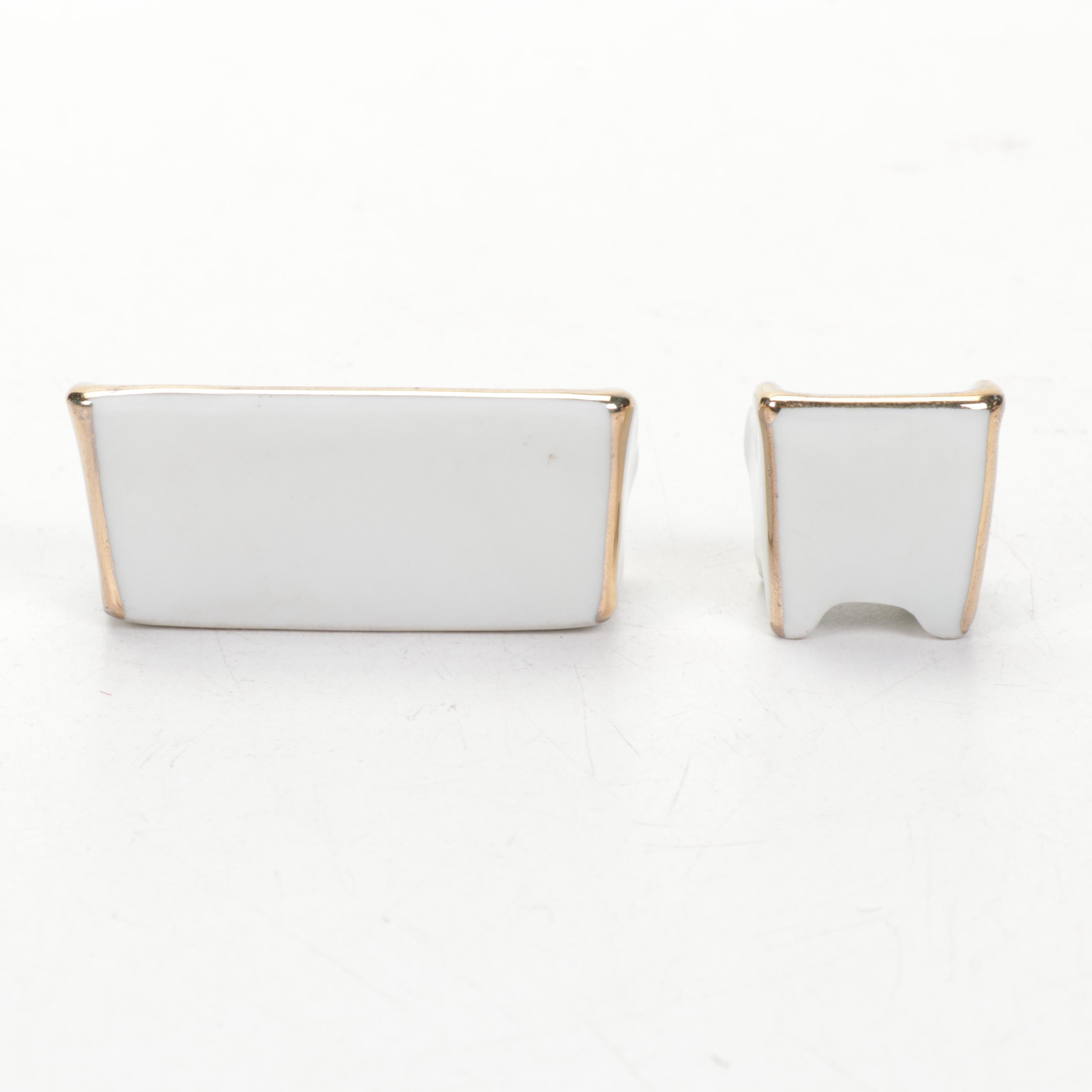 French Limoges Porcelain Miniatures