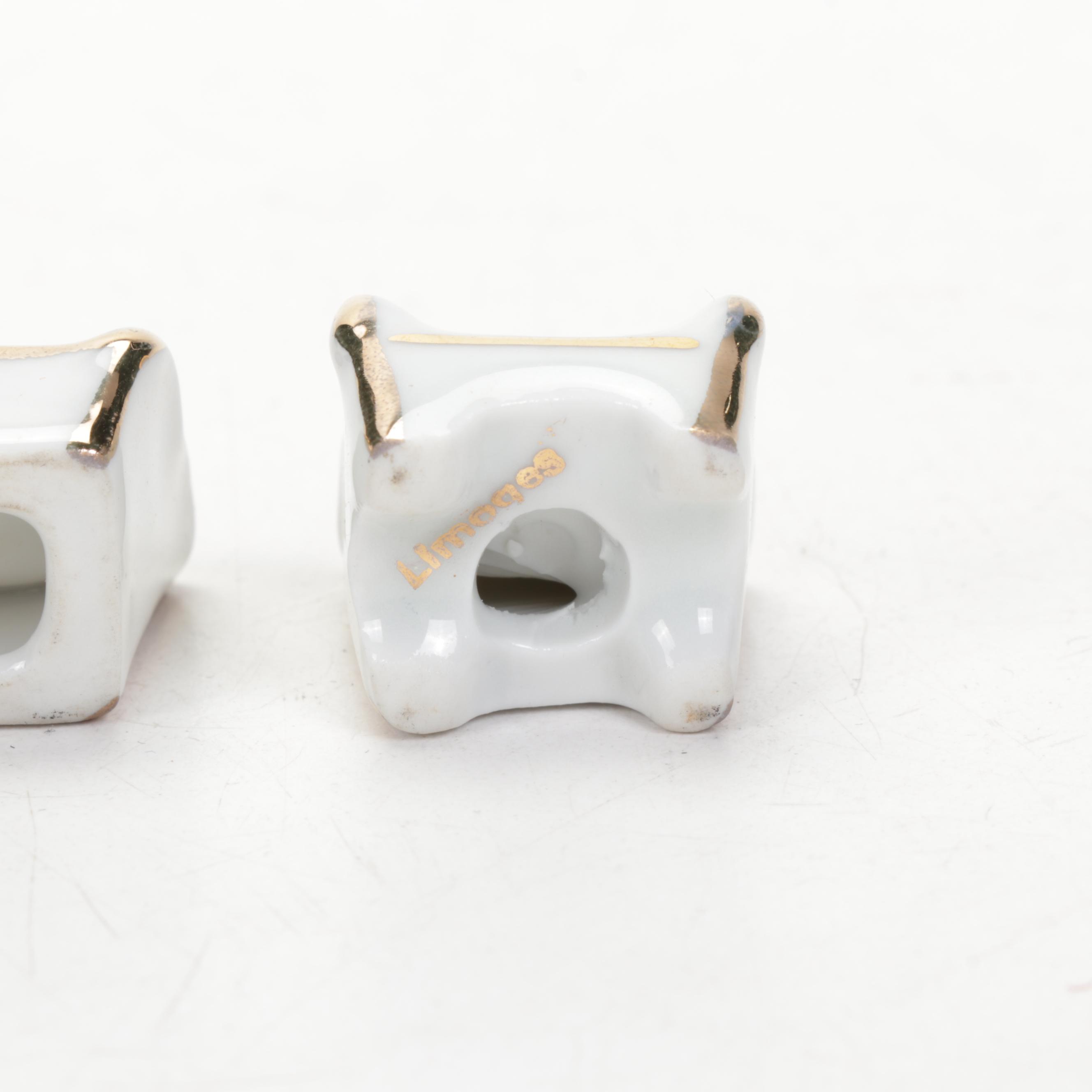 French Limoges Porcelain Miniatures