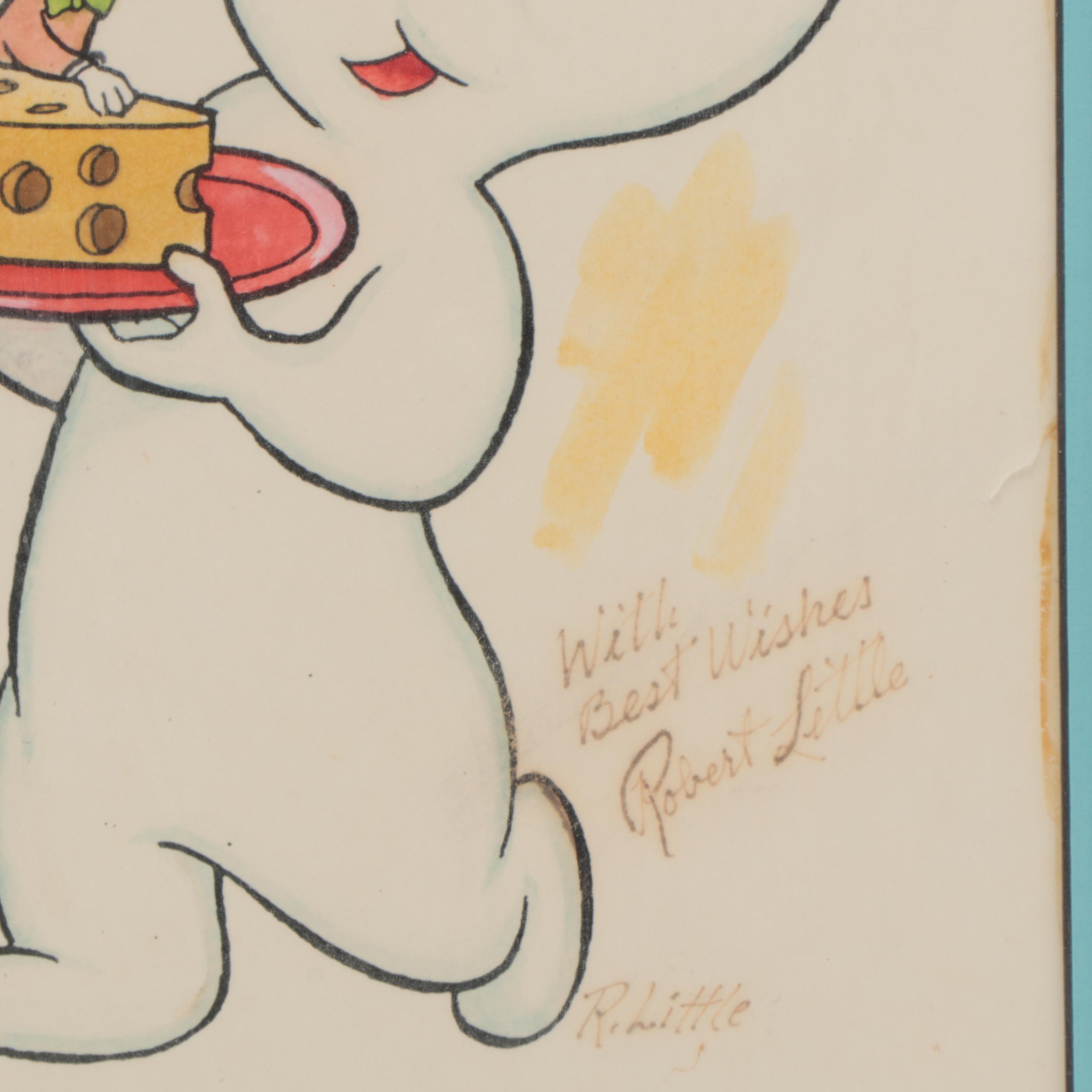 William Robert Little, Jr. Cartoon "Casper the Friendly Ghost"