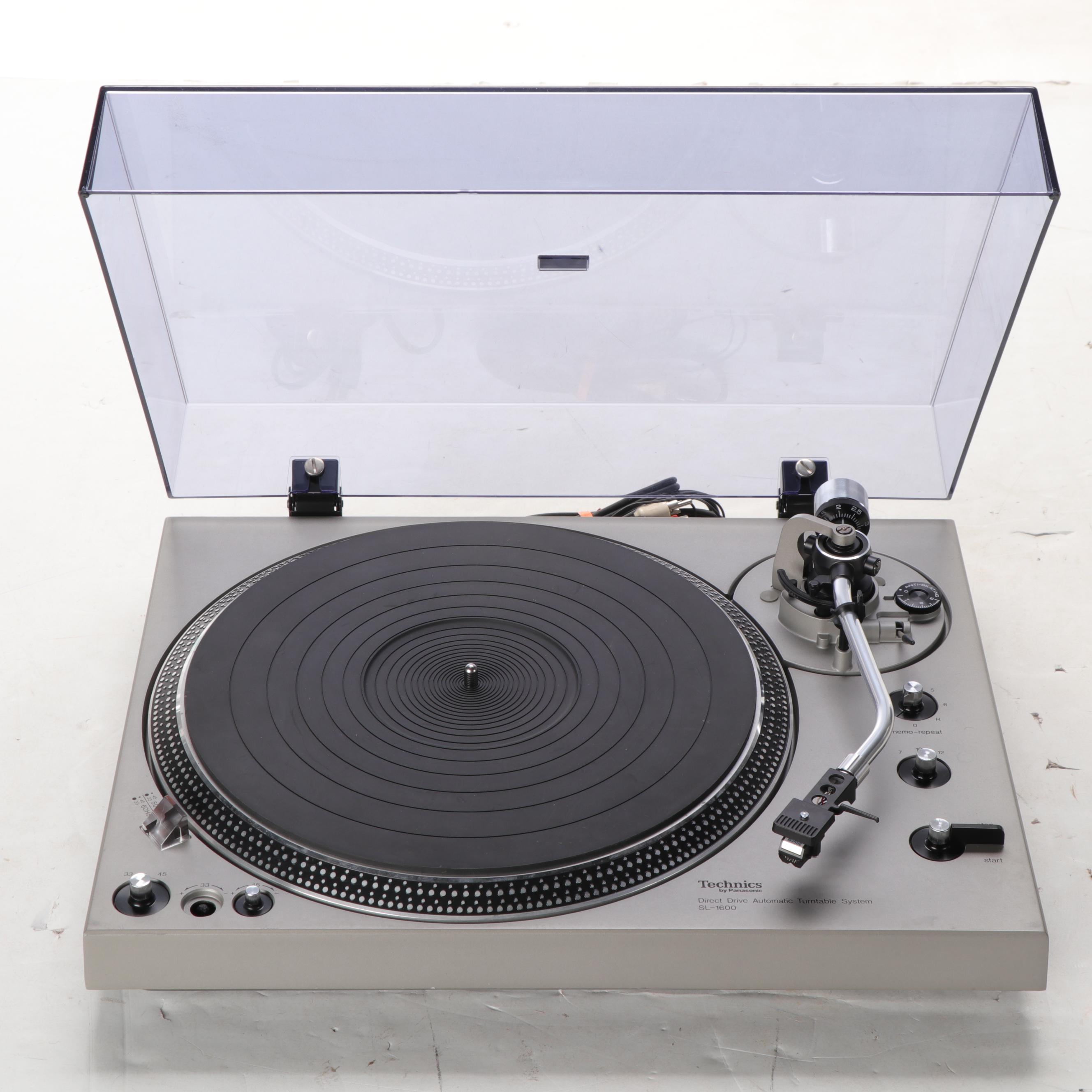 Technics by Panasonic Turntable System with Marantz Stereo Receiver