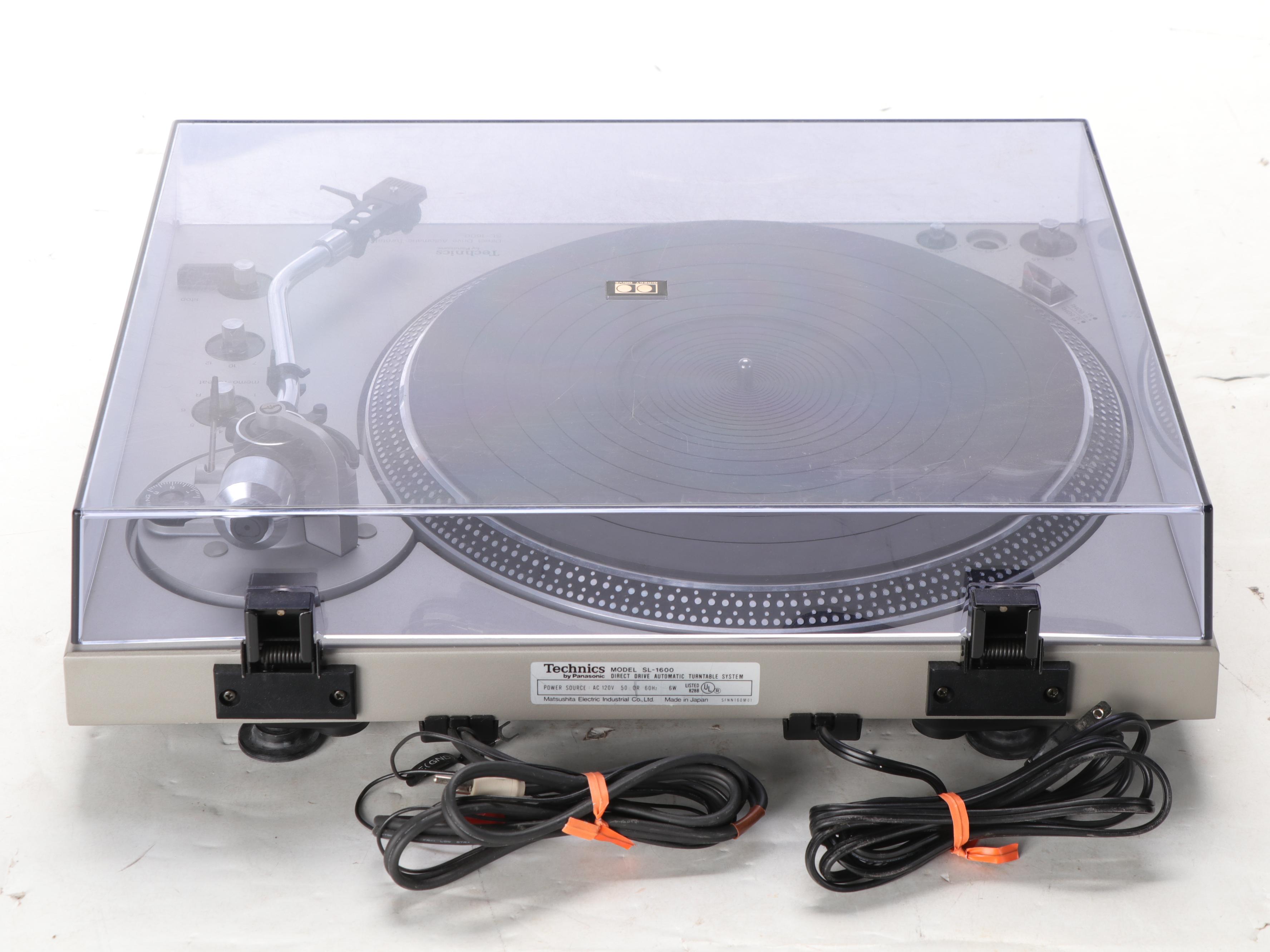 Technics by Panasonic Turntable System with Marantz Stereo Receiver