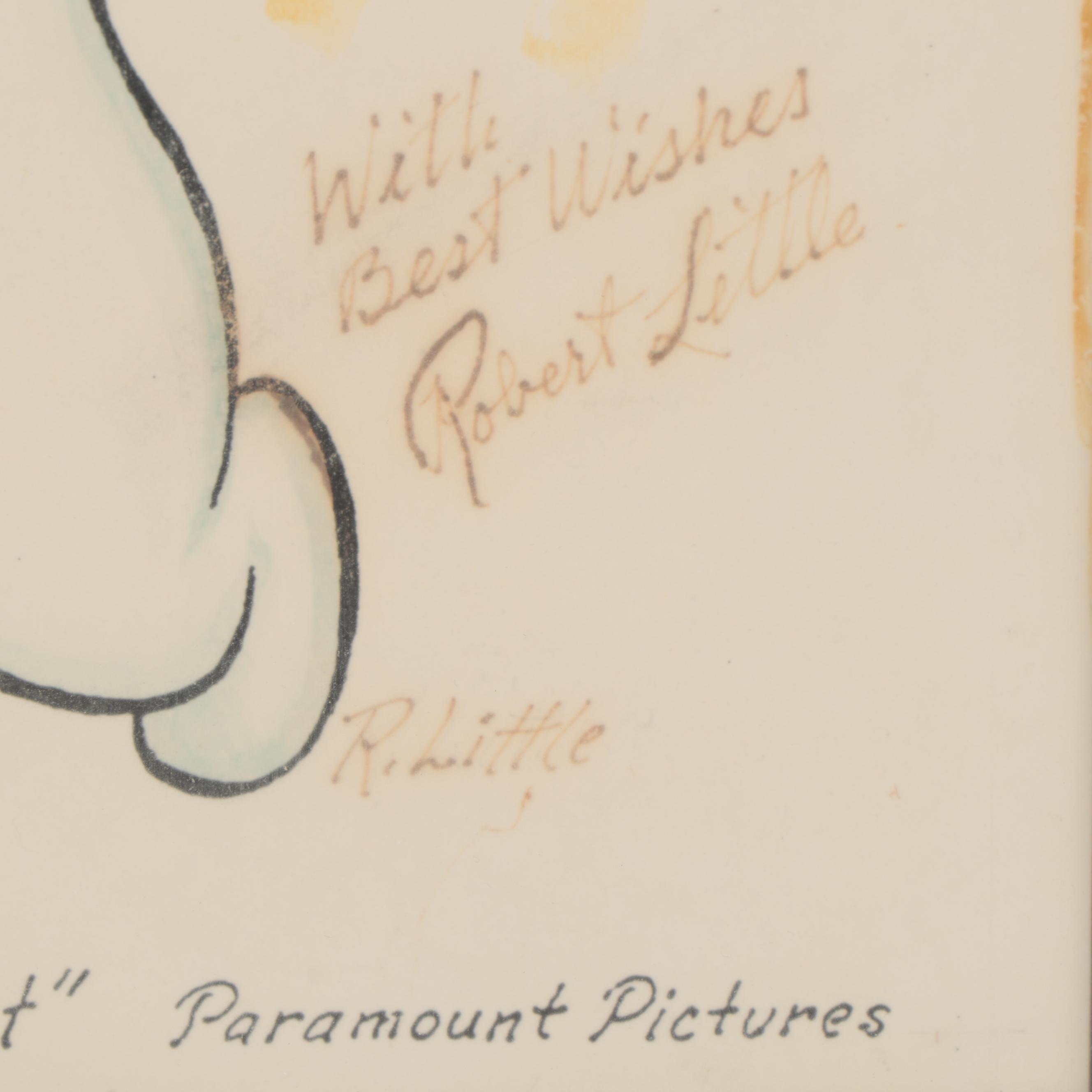 William Robert Little, Jr. Cartoon "Casper the Friendly Ghost"
