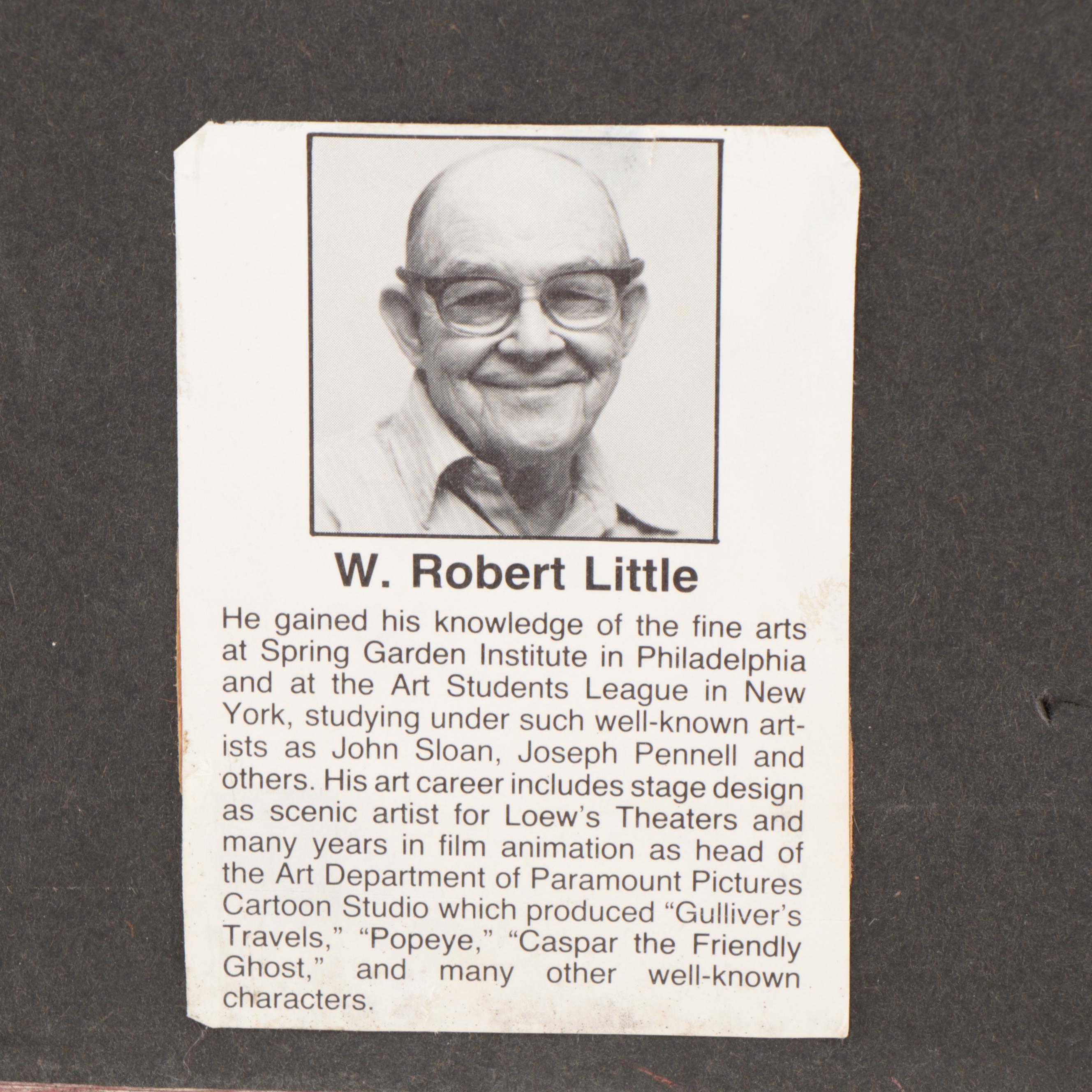 William Robert Little, Jr. Cartoon "Casper the Friendly Ghost"