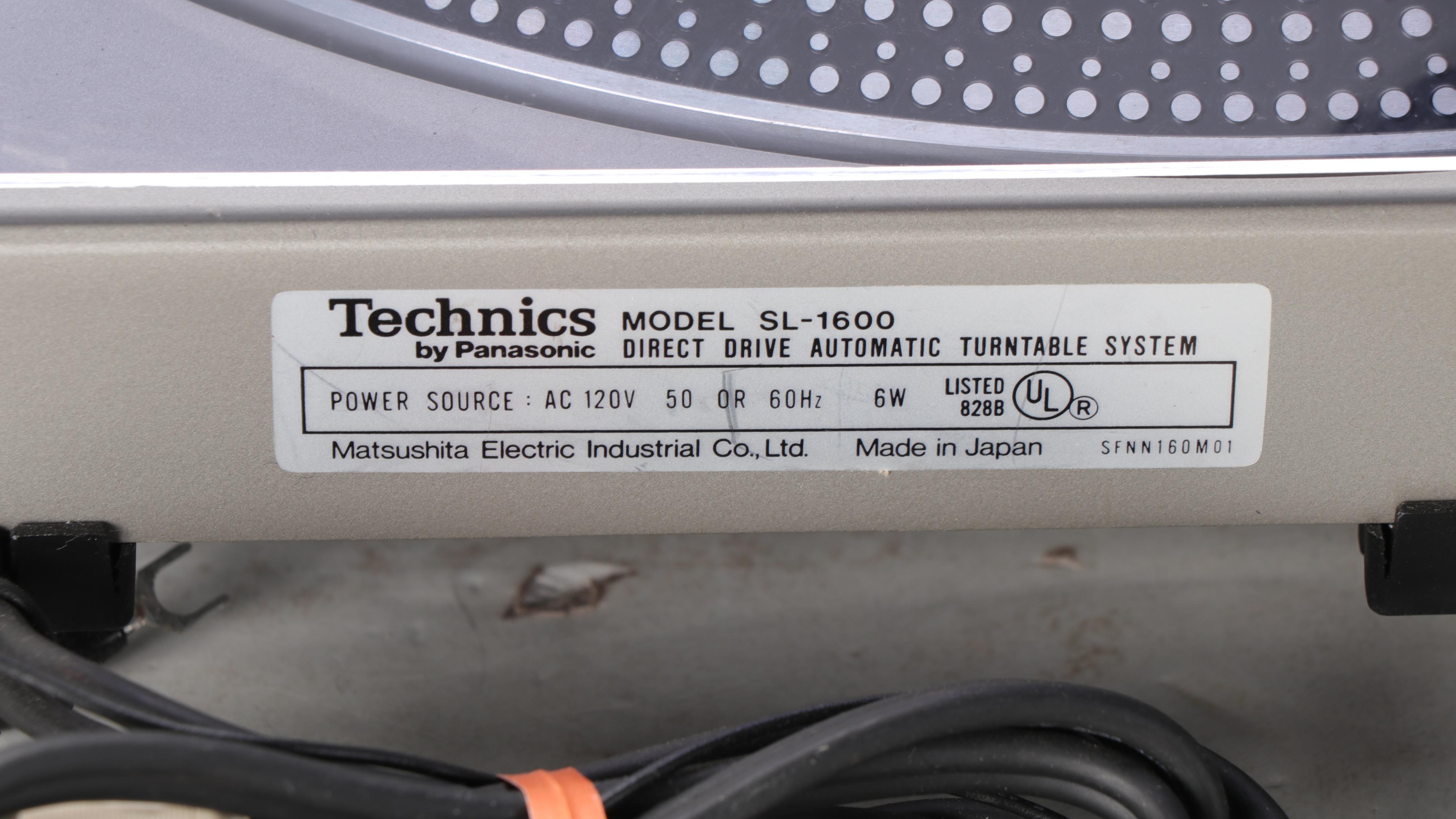 Technics by Panasonic Turntable System with Marantz Stereo Receiver