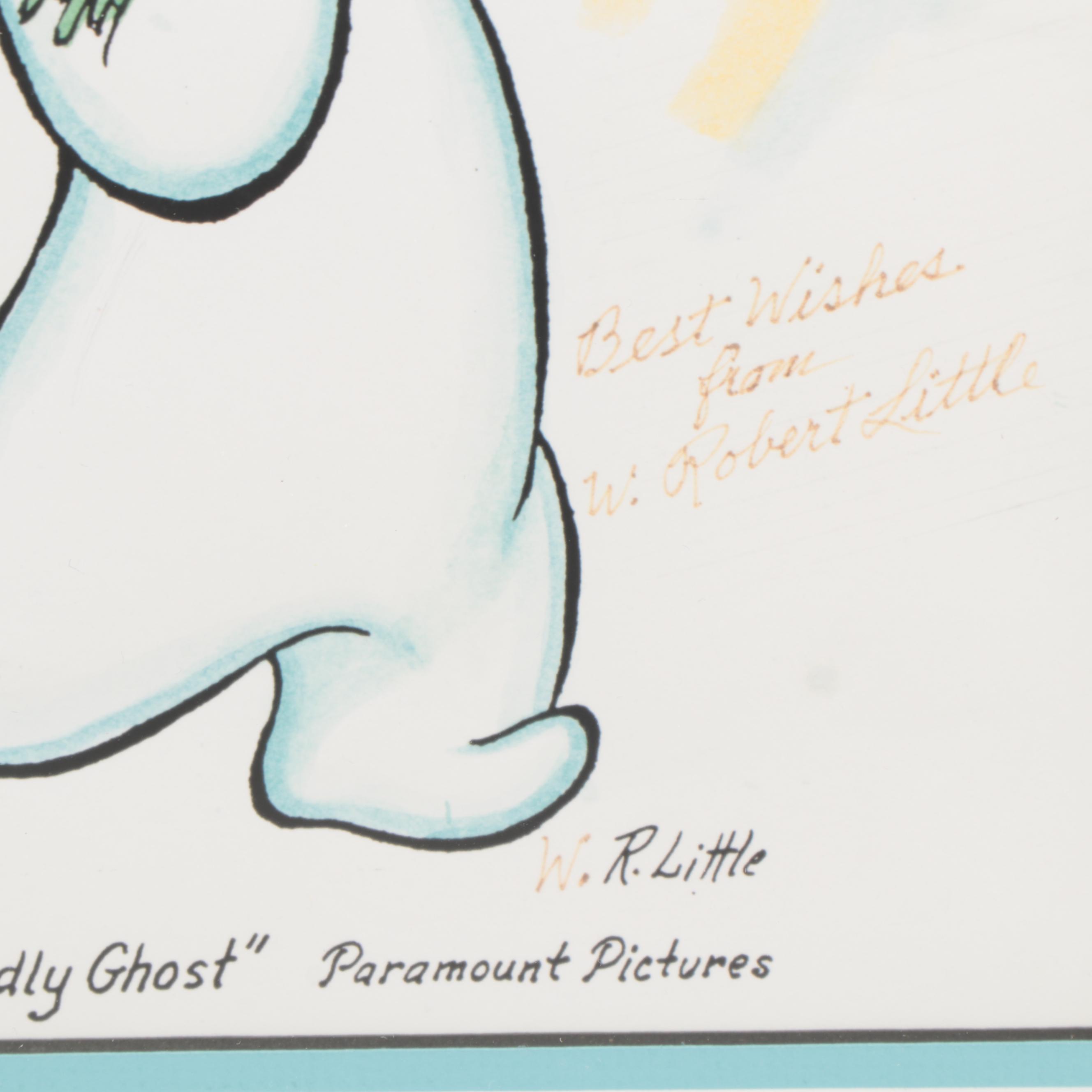 William Robert Little, Jr. Cartoon "Casper the Friendly Ghost"