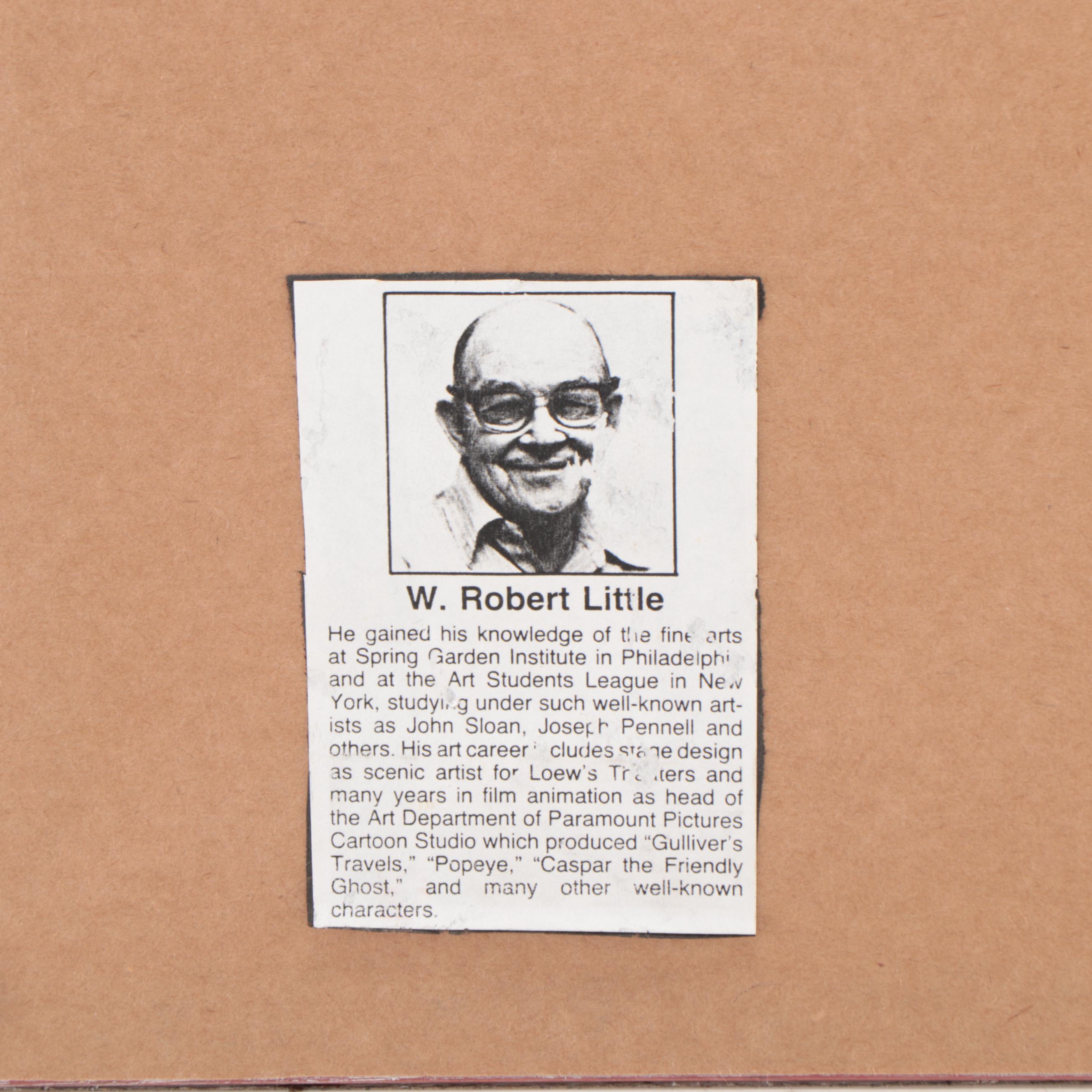 William Robert Little, Jr. Cartoon "Casper the Friendly Ghost"