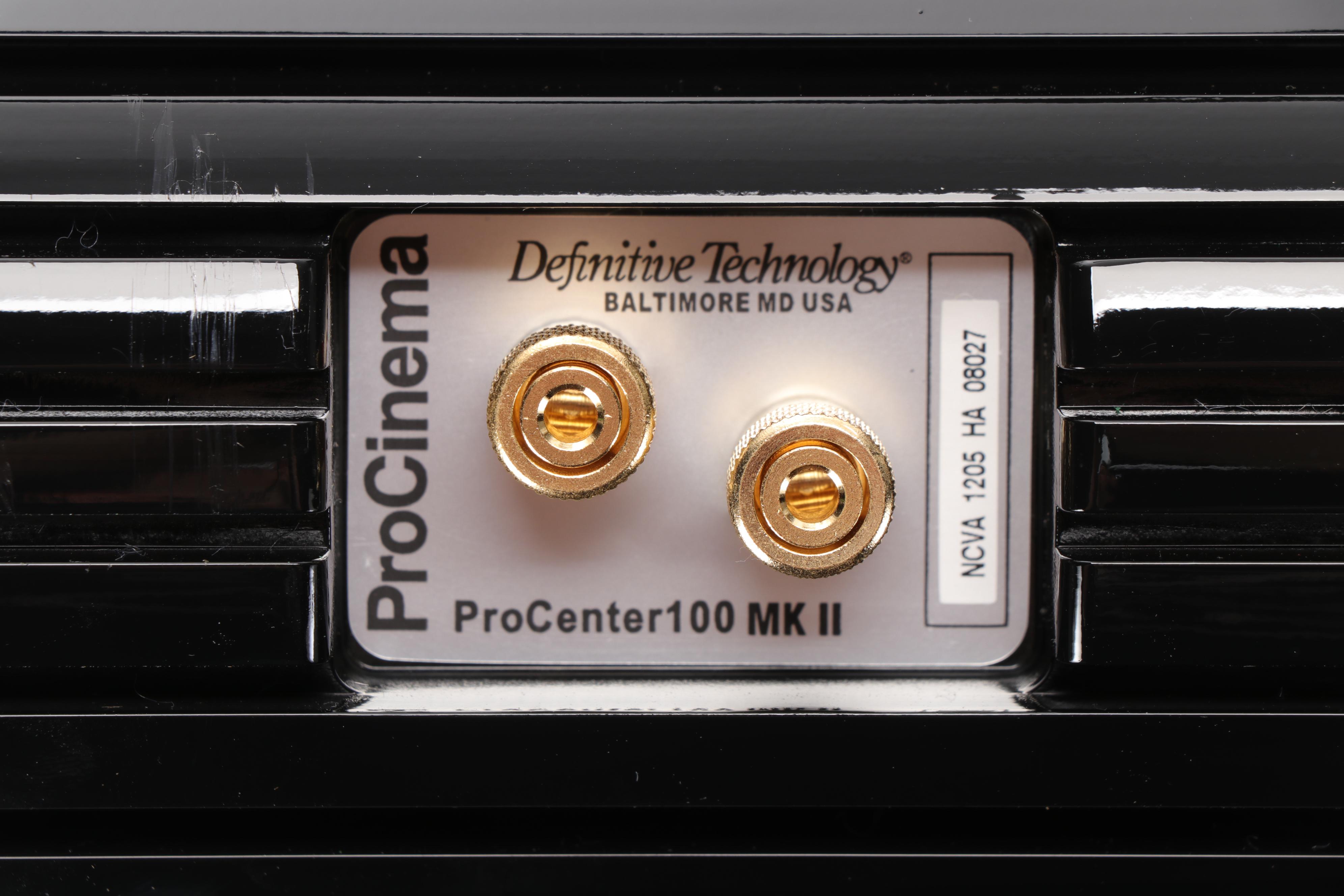 Definitive Technology  ProCinema ProCenter 100 MK II Center Channel Speakers