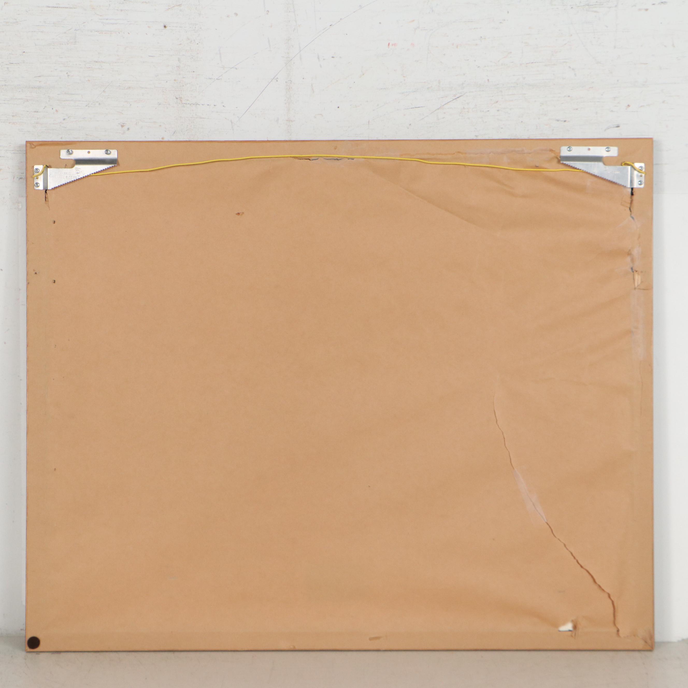 Nancy Taylor Stonington Offset Lithograph "Fox Creek," Late 20th Century